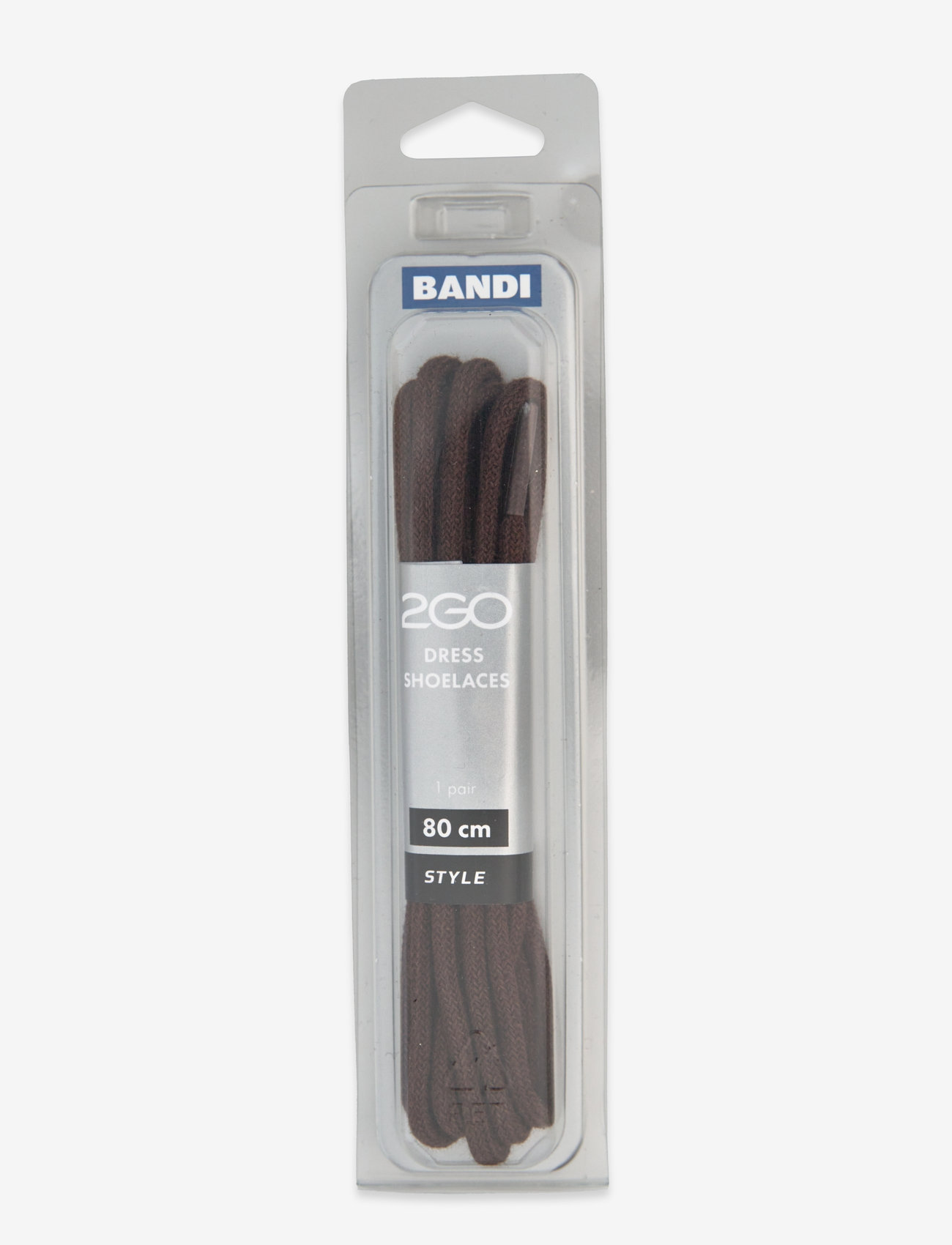 2GO - 2GO Shoelace 418 - shoelaces - dark brown - 0