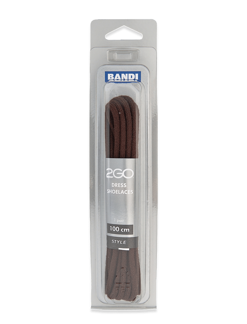 2GO - 2GO Shoelace 422 - kingapaelad - dark brown - 0