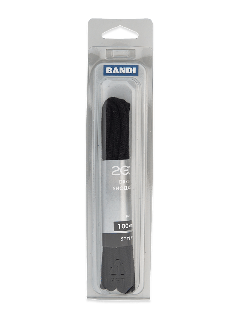 2GO - 2GO Shoelace 423 - schnürsenkel - black - 0