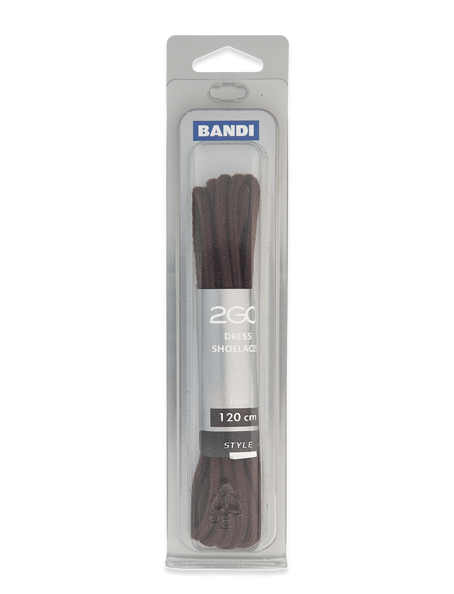 2GO - 2GO Shoelace 427 - schnürsenkel - dark brown - 0