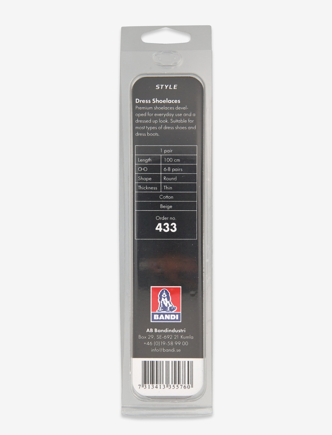 2GO - 2GO Shoelace 433 - schnürsenkel - beige - 1