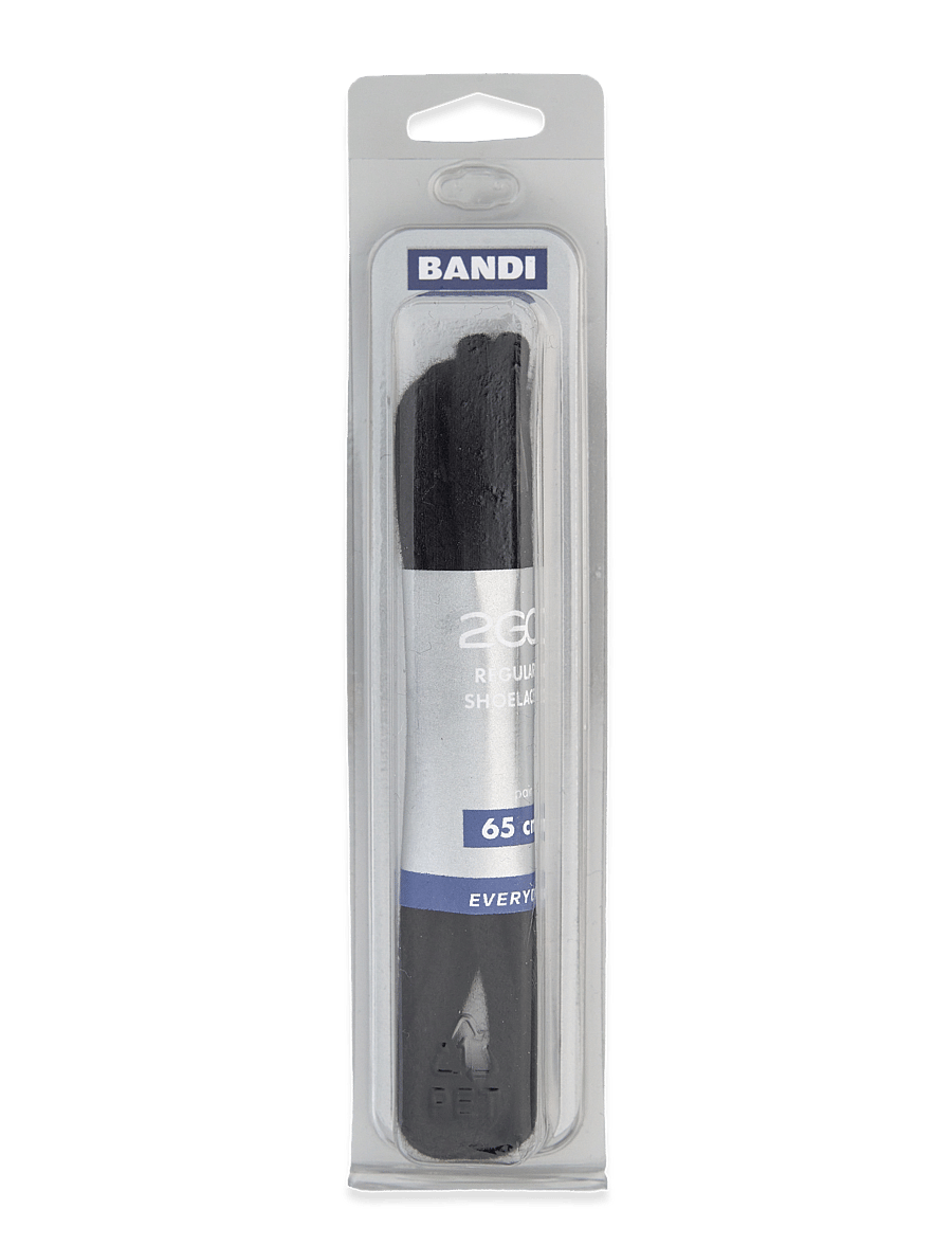 2GO - 2GO Shoelace 463 - schnürsenkel - black - 0