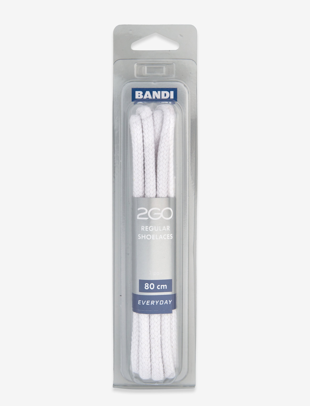 2GO - 2GO Shoelace 467 - skosnören - white - 0