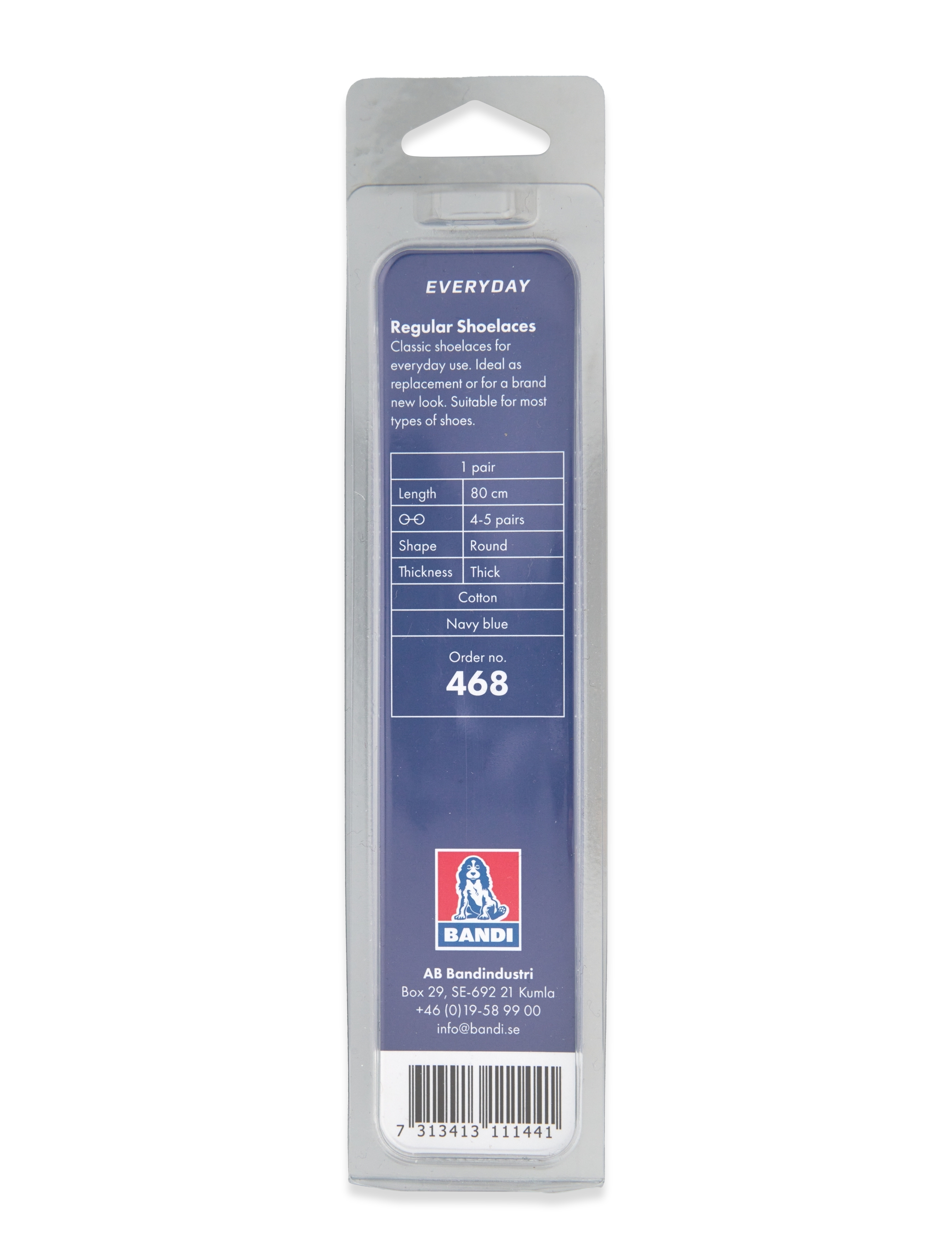 2GO - 2GO Shoelace 468 - schnürsenkel - navy blue - 1