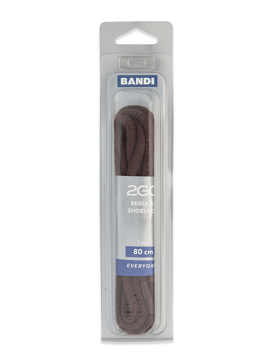 2GO - 2GO Shoelace 473 - schnürsenkel - dark brown - 0