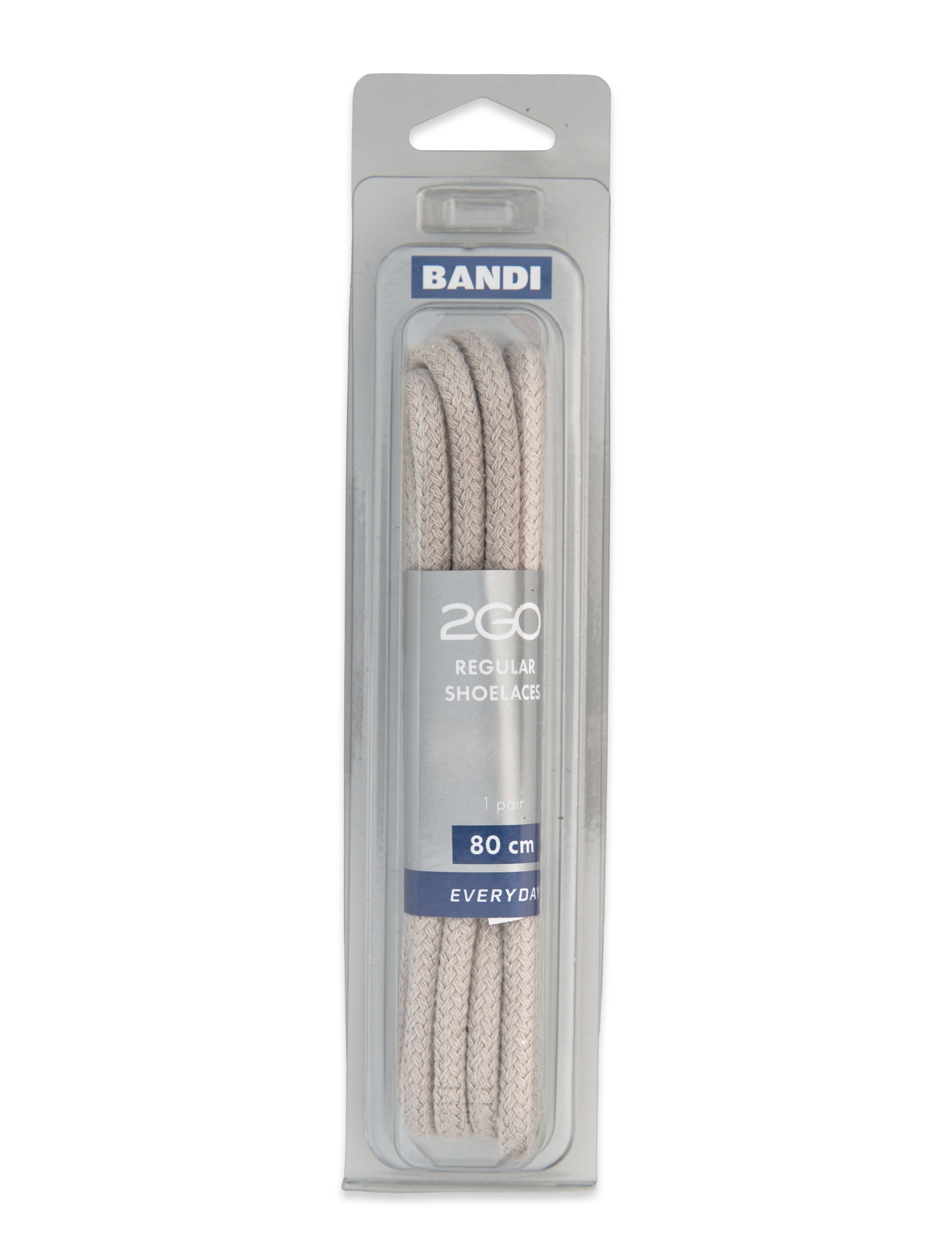 2GO Shoelace 474, 80 cm, Schuhe, Beige - Shoe Accessories, Männerswear