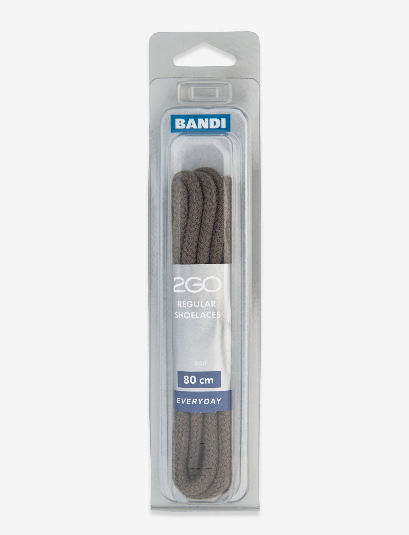 2GO - 2GO Shoelace 475 - kengännauhat - dark grey - 0
