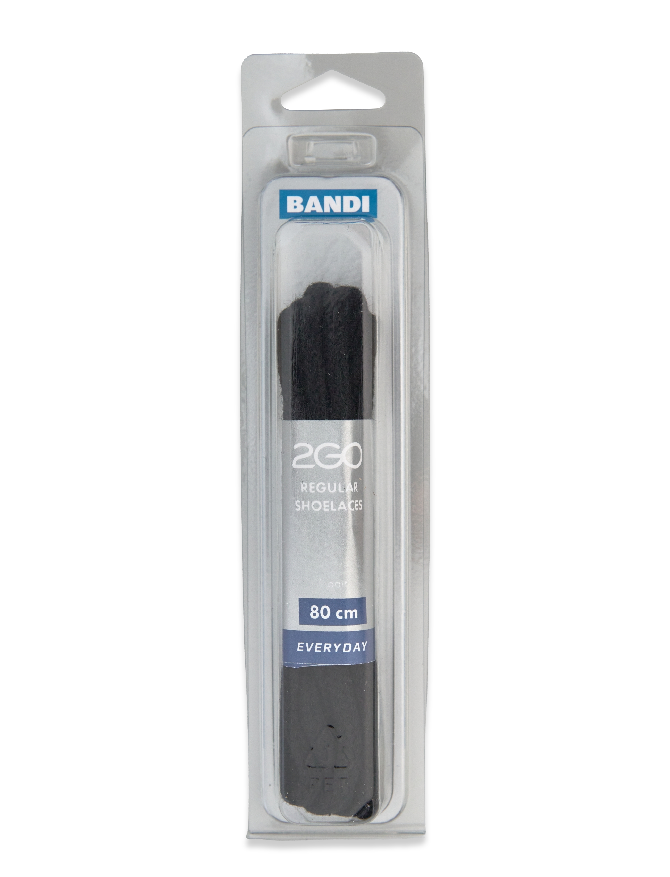 2GO 2GO Shoelace 476 - Skor - BLACK / black