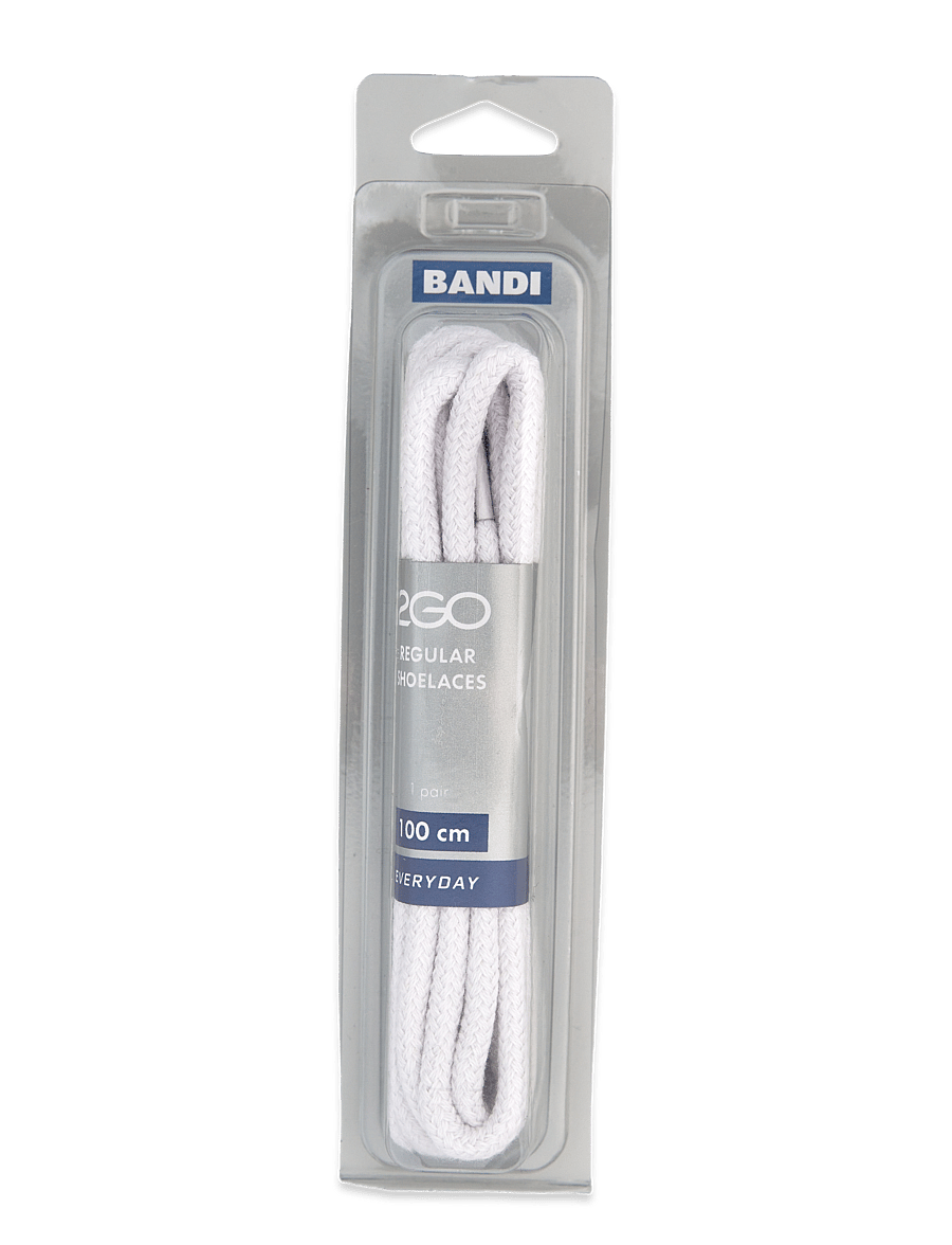 2GO - 2GO Shoelace 489 - snørebånd - white - 0