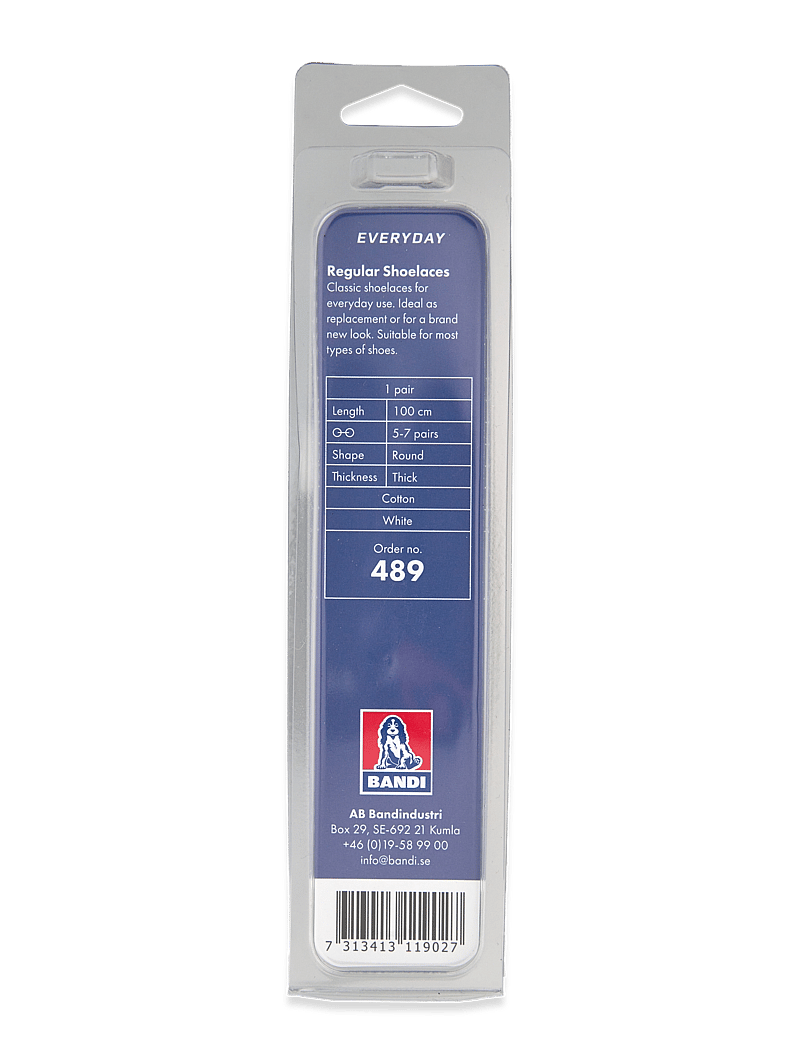 2GO - 2GO Shoelace 489 - shoelaces - white - 1