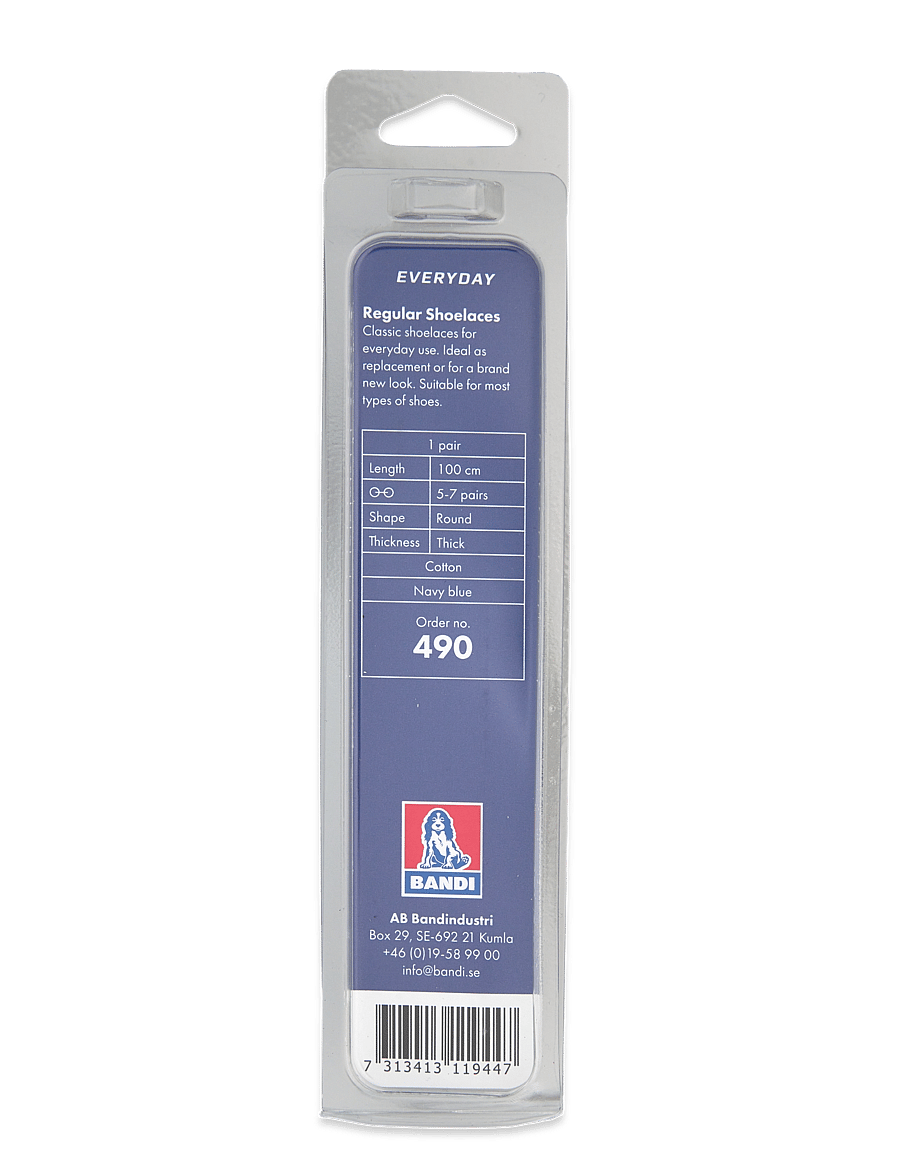 2GO - 2GO Shoelace 490 - schnürsenkel - navy blue - 1