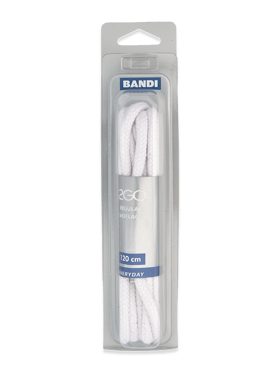 2GO - 2GO Shoelace 502 - schnürsenkel - white - 0