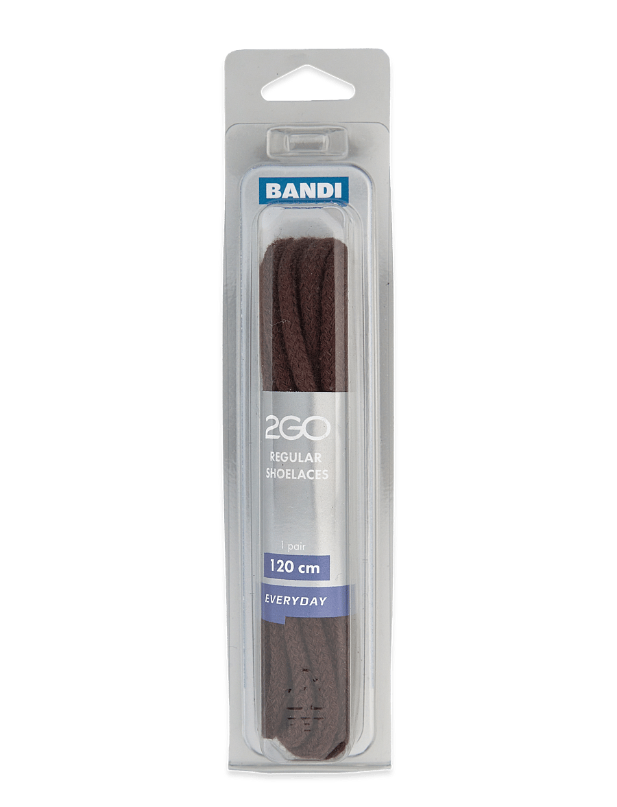 2GO - 2GO Shoelace 505 - schnürsenkel - dark brown - 0