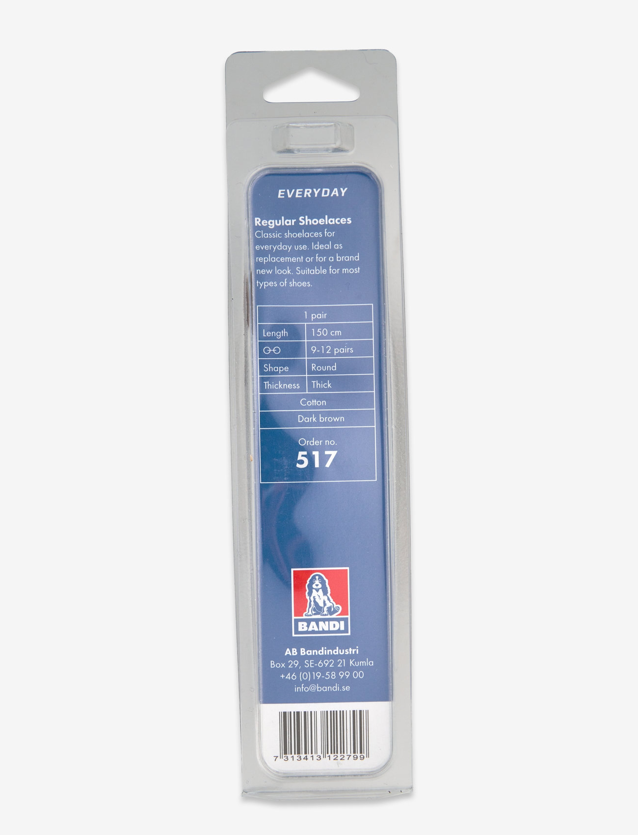 2GO - 2GO Shoelace 517 - kingapaelad - dark brown - 1