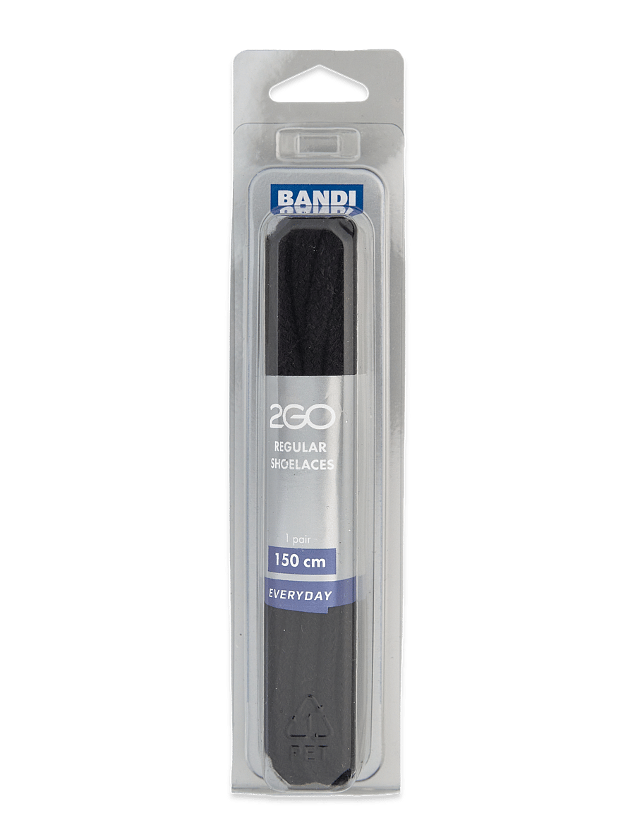 2GO - 2GO Shoelace 518 - snørebånd - black - 0