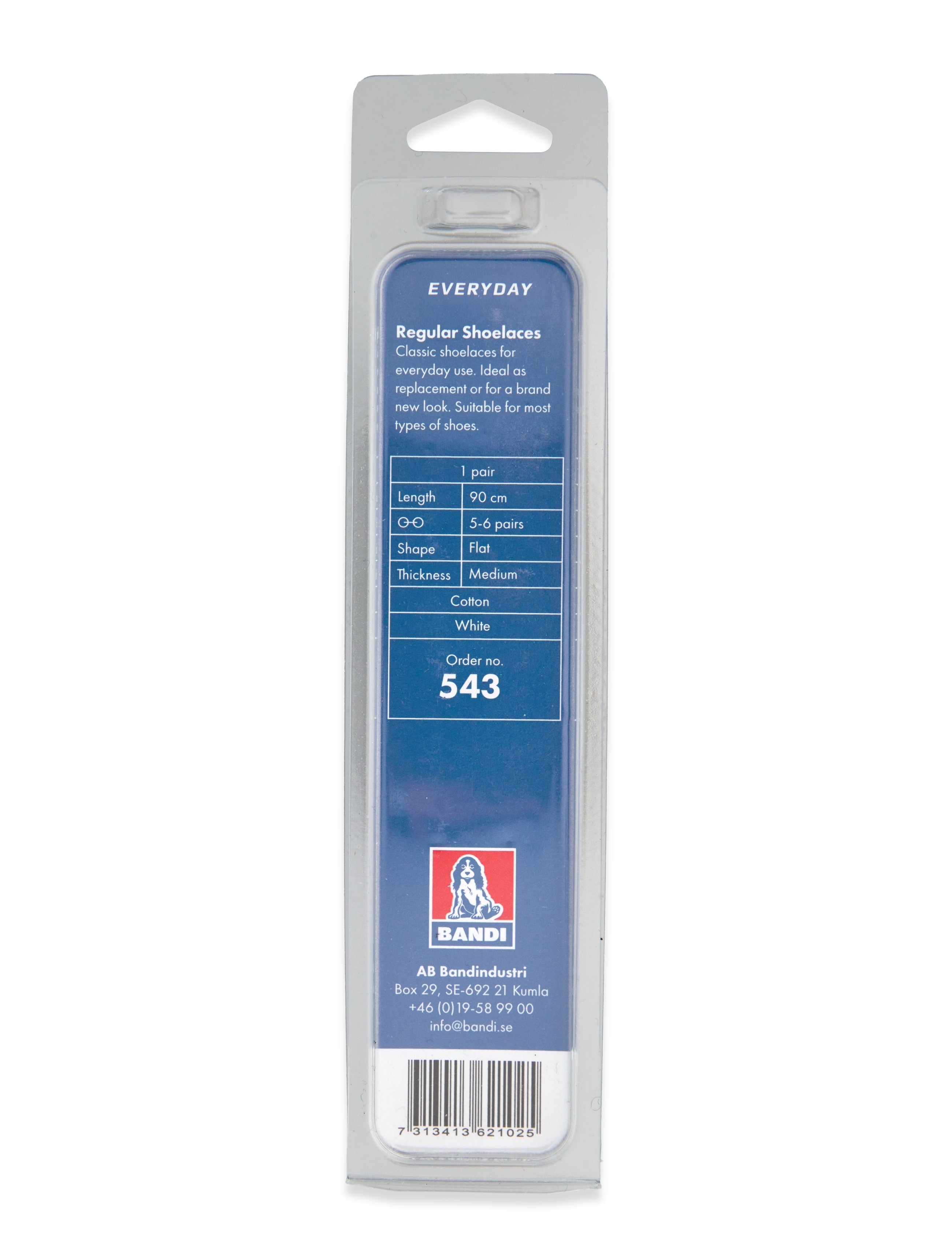 2GO - 2GO Shoelace 543 - skosnören - white - 1