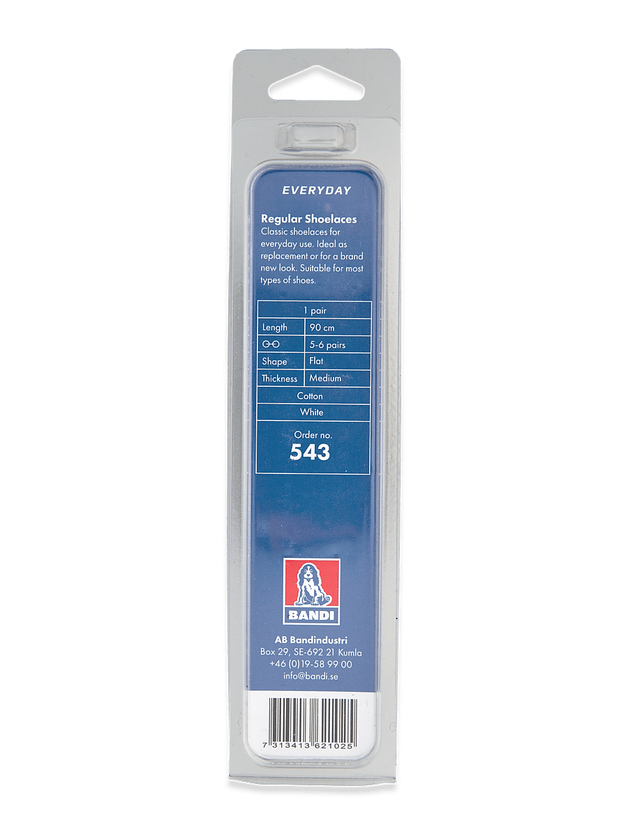 2GO - 2GO Shoelace 543 - schnürsenkel - white - 1