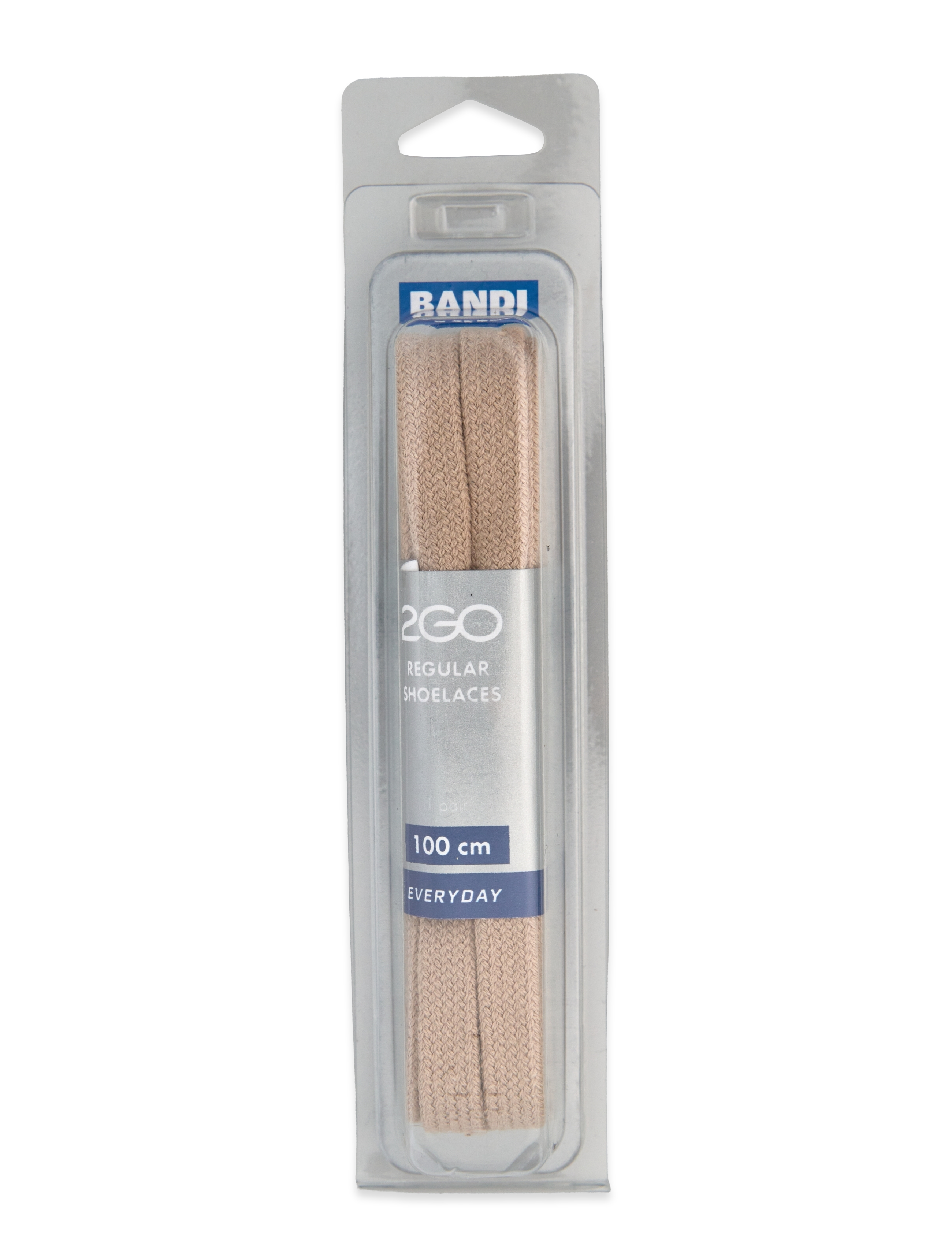 2GO Shoelace 549 - LIGHT BEIGE