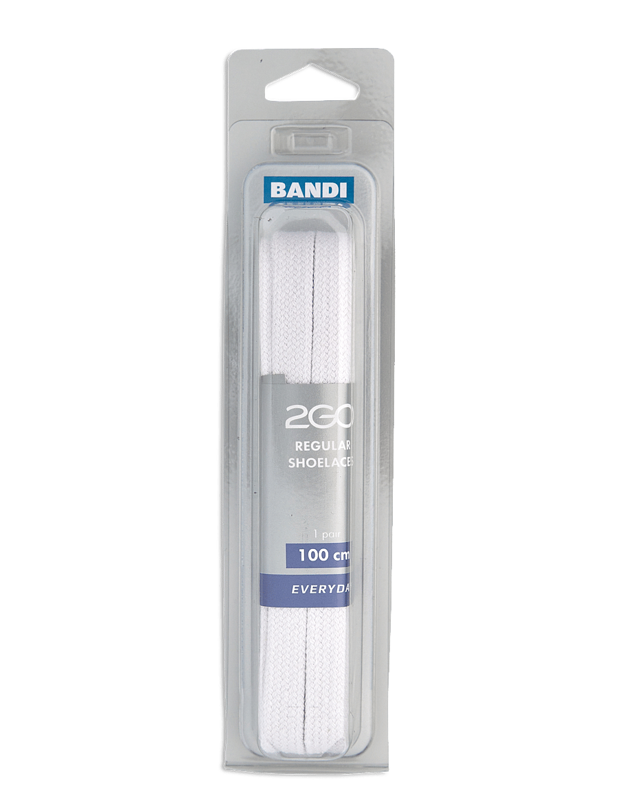 2GO - 2GO Shoelace 550 - schnürsenkel - white - 0