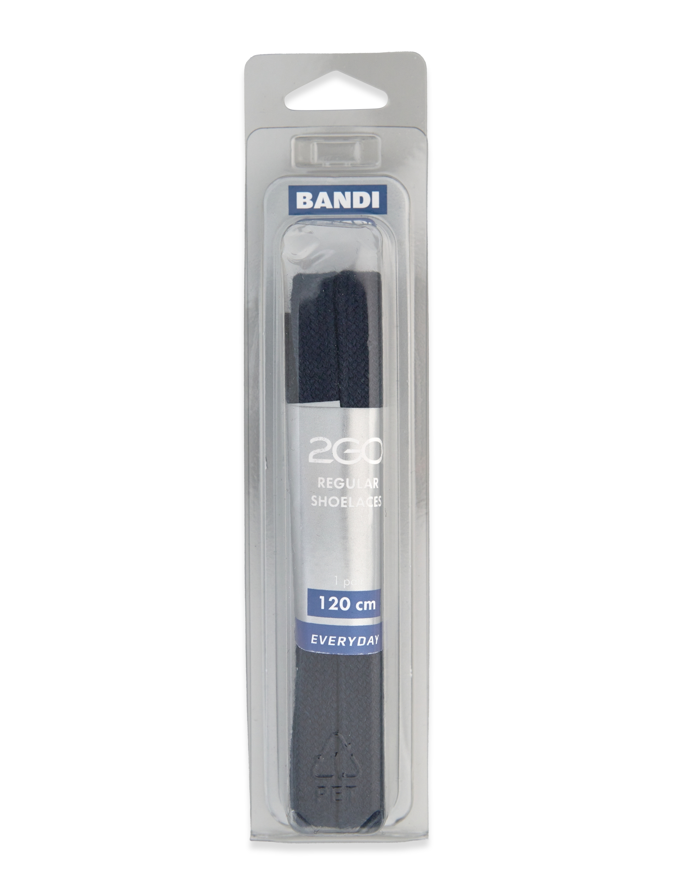 2GO 2GO Shoelace 562 - Kingade tarvikud - NAVY BLUE / navy