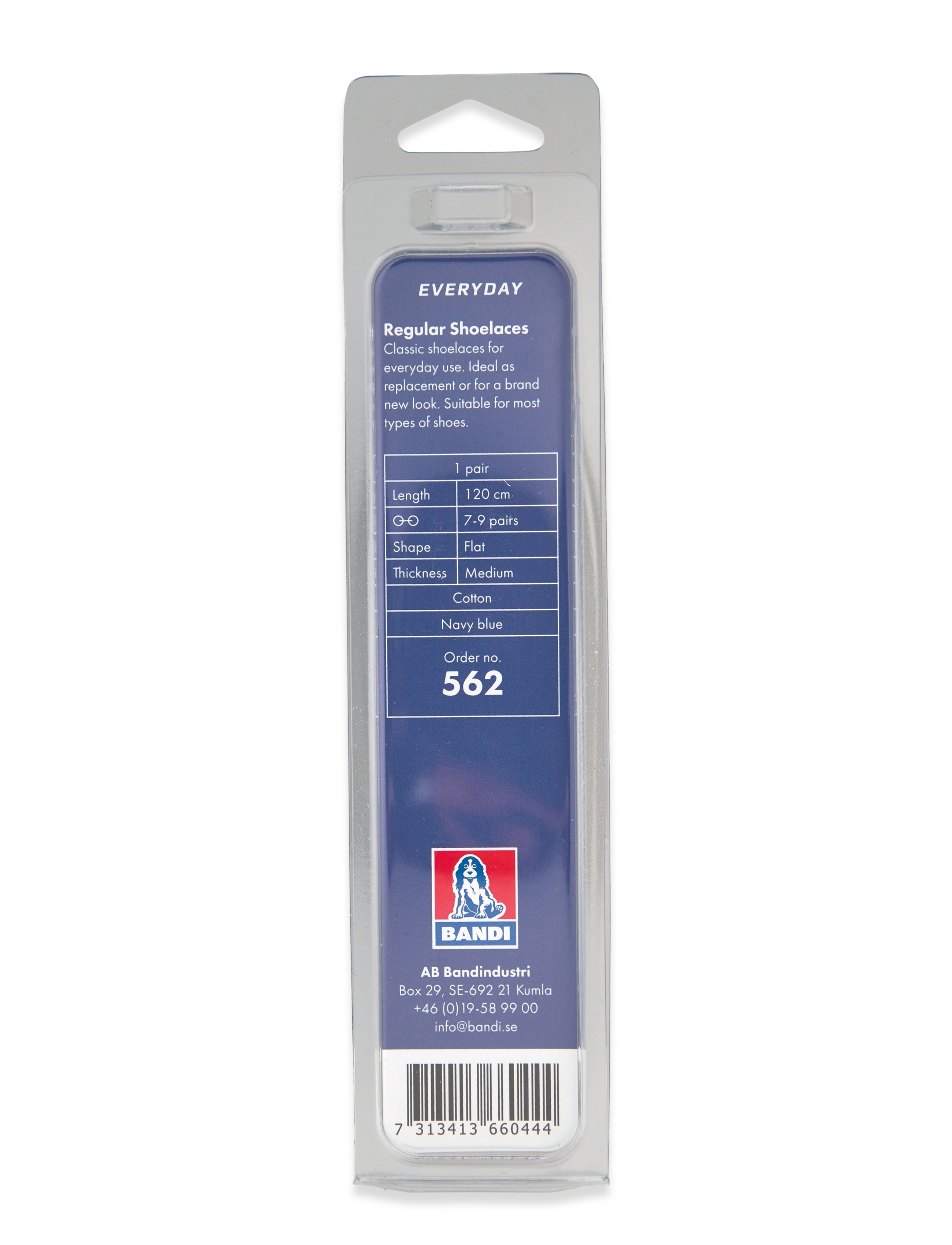 2GO - 2GO Shoelace 562 - shoelaces - navy blue - 1