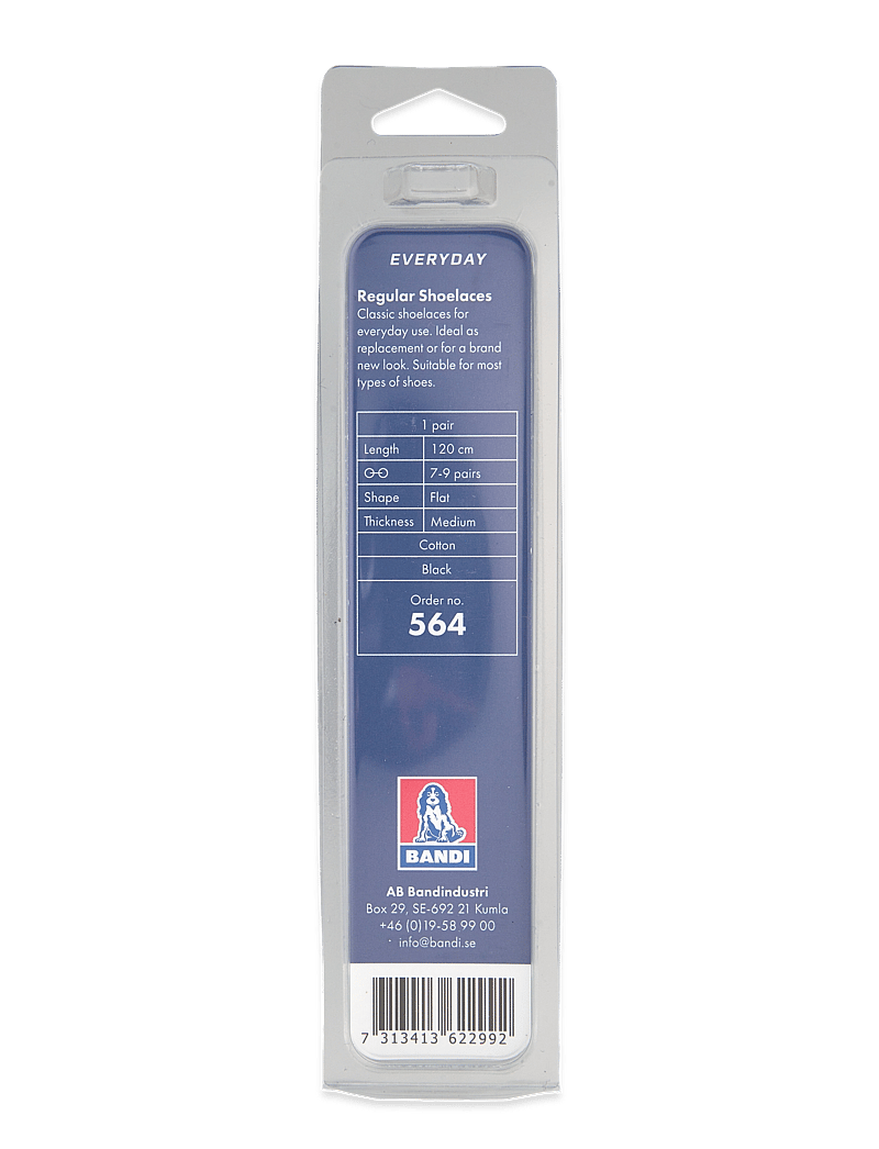 2GO - 2GO Shoelace 564 - shoelaces - black - 1