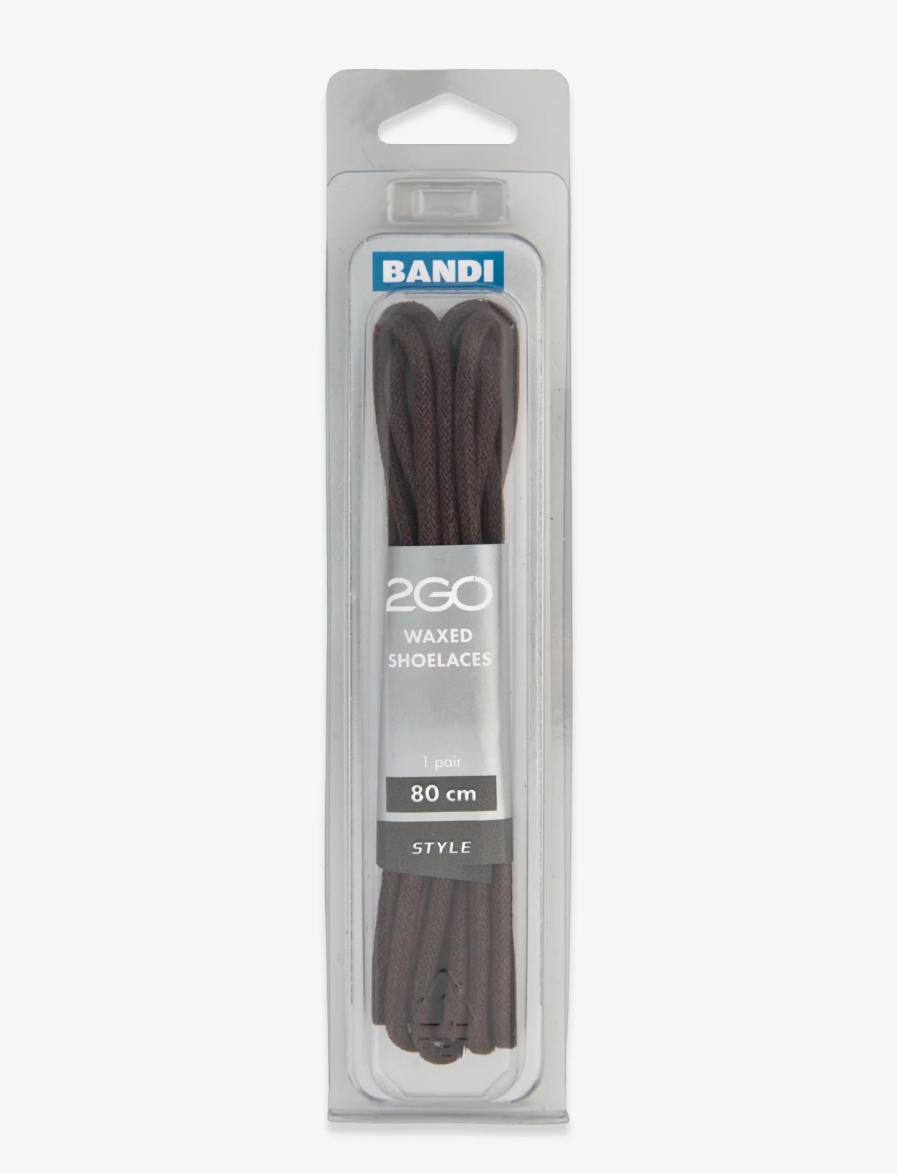 2GO - 2GO Shoelace 588 - basics - dark brown - 0