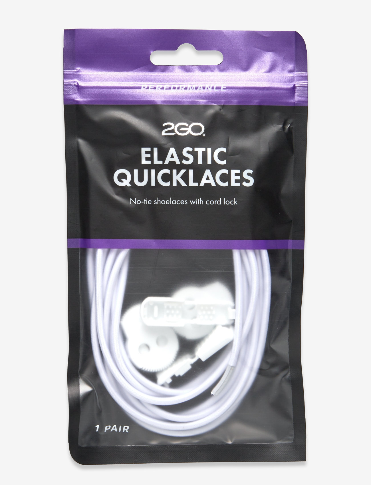 2GO - 2GO Elastic Quicklaces 975 - die niedrigsten preise - white - 0