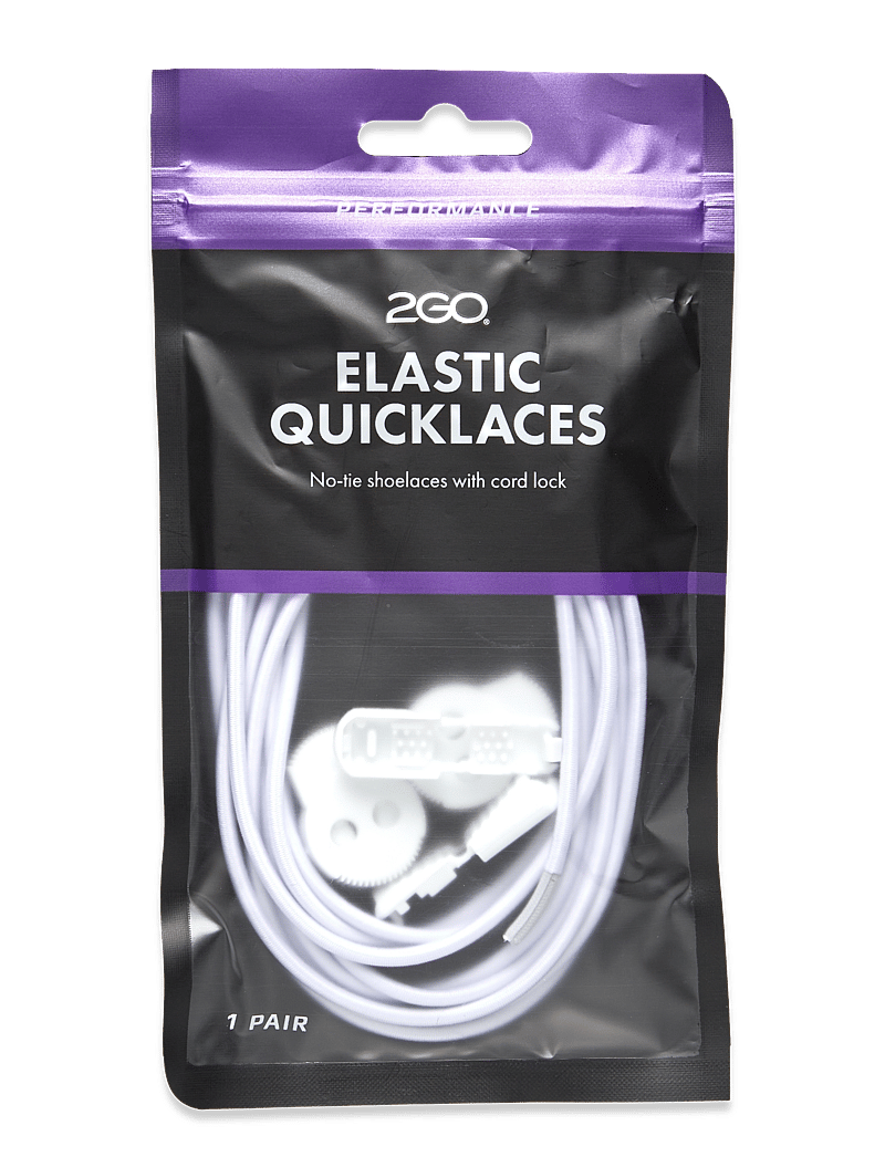 2GO - 2GO Elastic Quicklaces 975 - white - 0