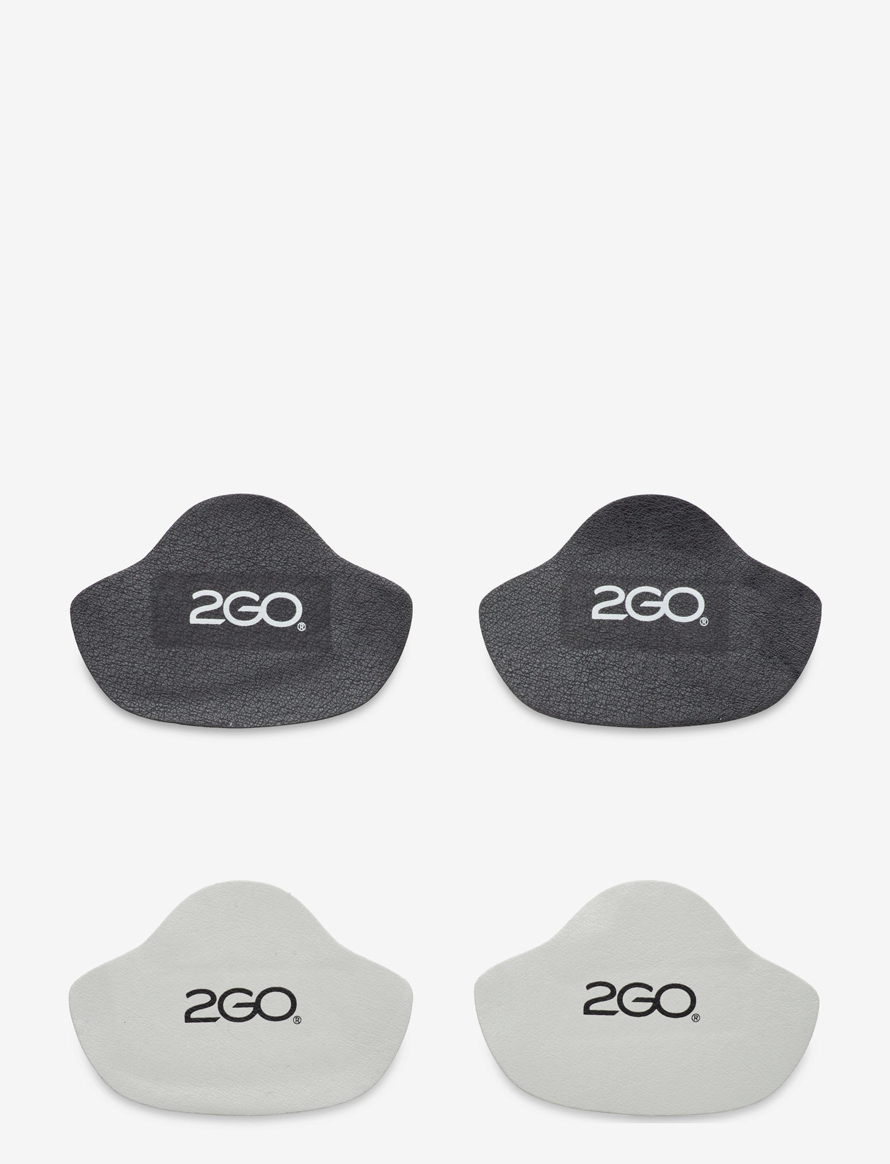 2GO - 2GO Repair Heel Cap 2 Pair - shoe protection - black/white - 1