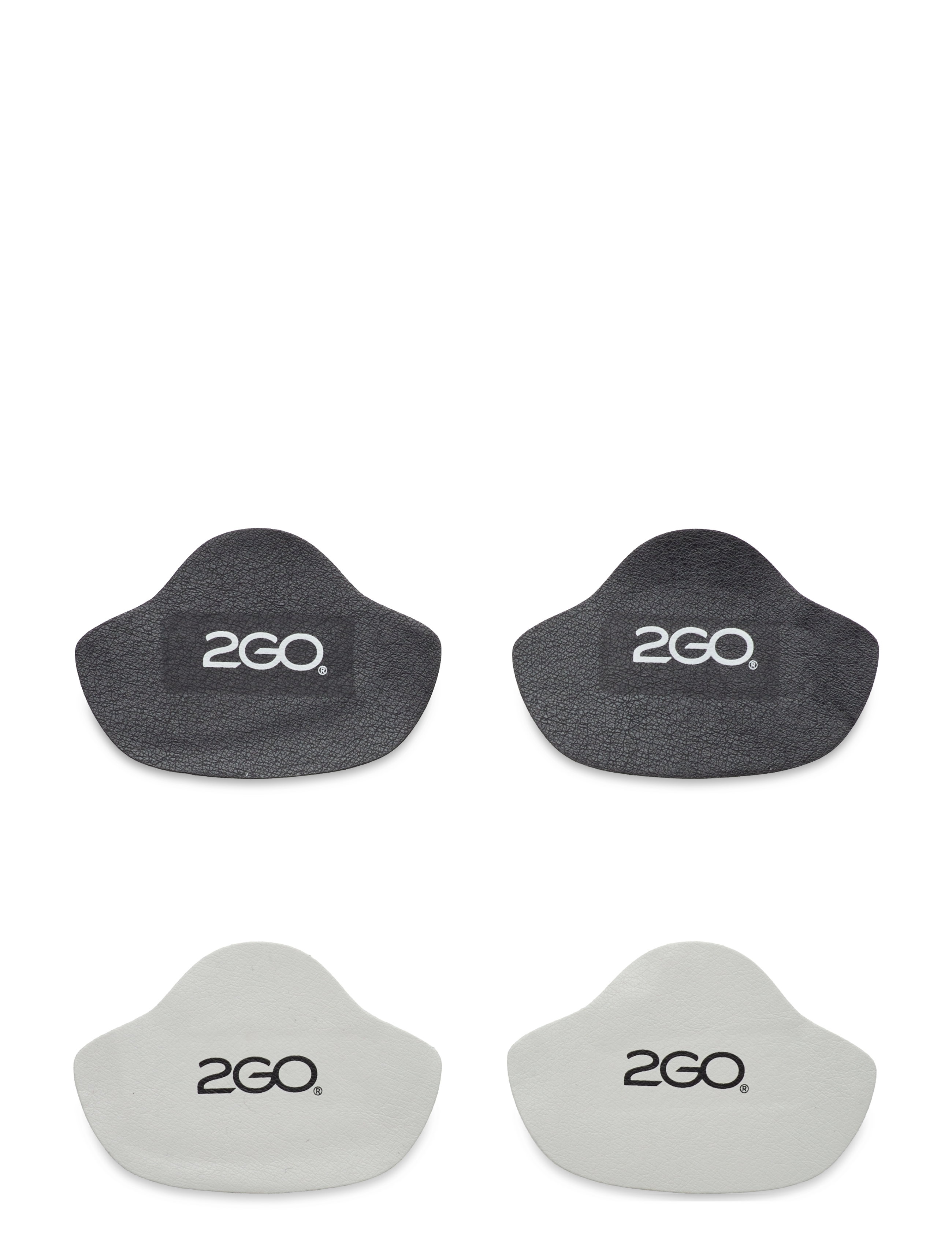 2GO - 2GO Repair Heel Cap 2 Pair - die niedrigsten preise - black/white - 1