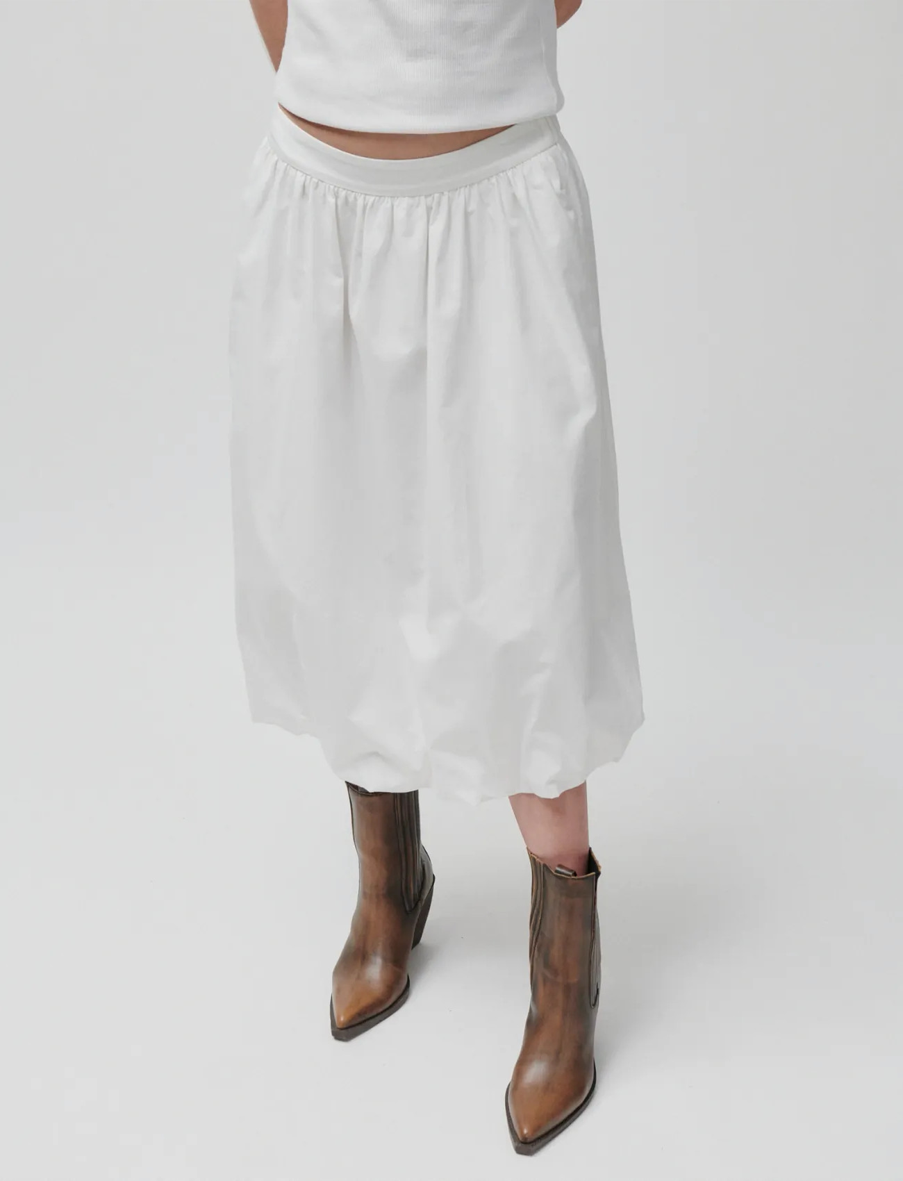 2NDDAY 2Nd Maude - Fine Crispy Poplin - White - 34