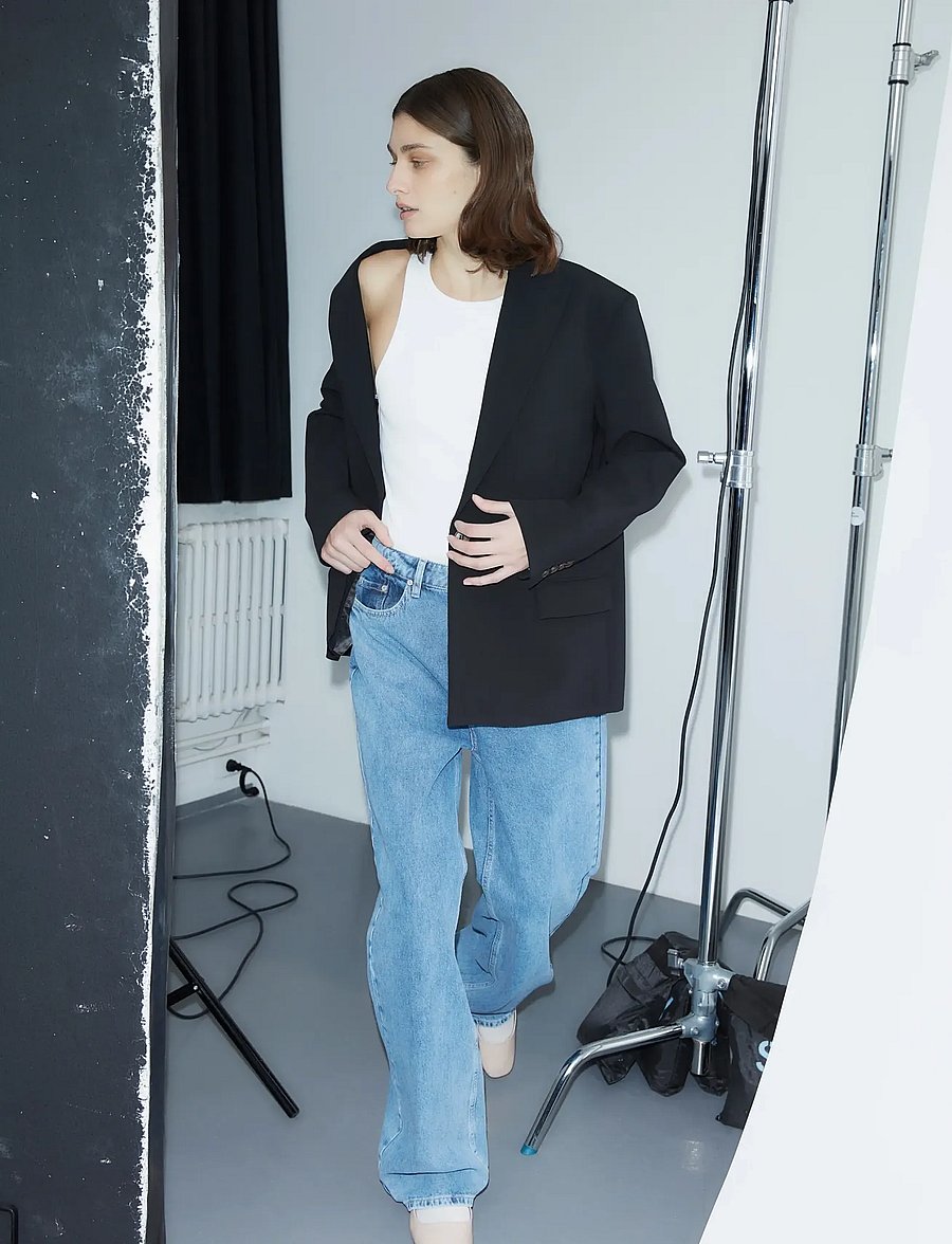 2NDDAY - 2ND Janet - Attired Suiting - einreihige blazer - meteorite (black) - 0