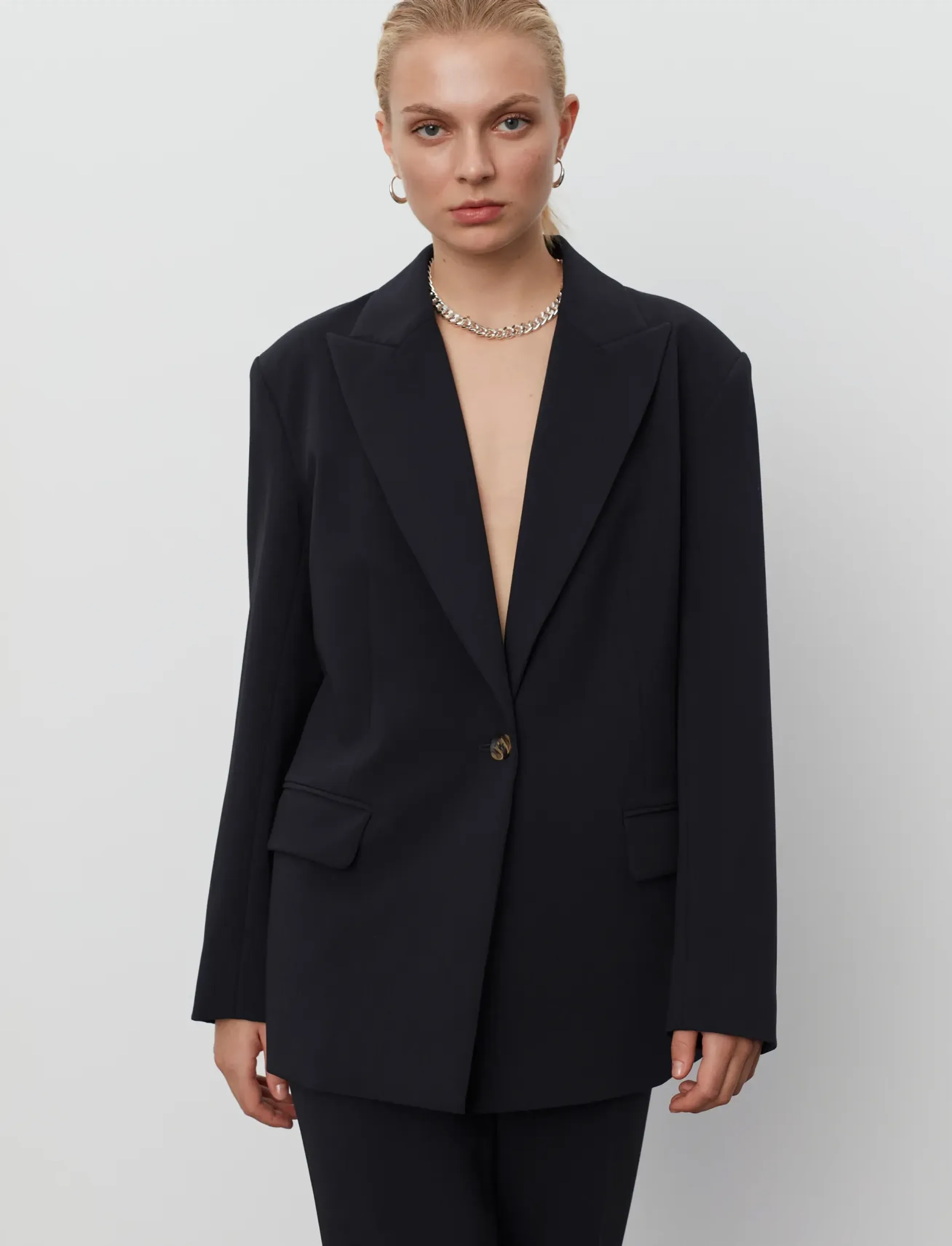 2NDDAY - 2ND Janet - Attired Suiting - einreihige blazer - meteorite (black) - 3