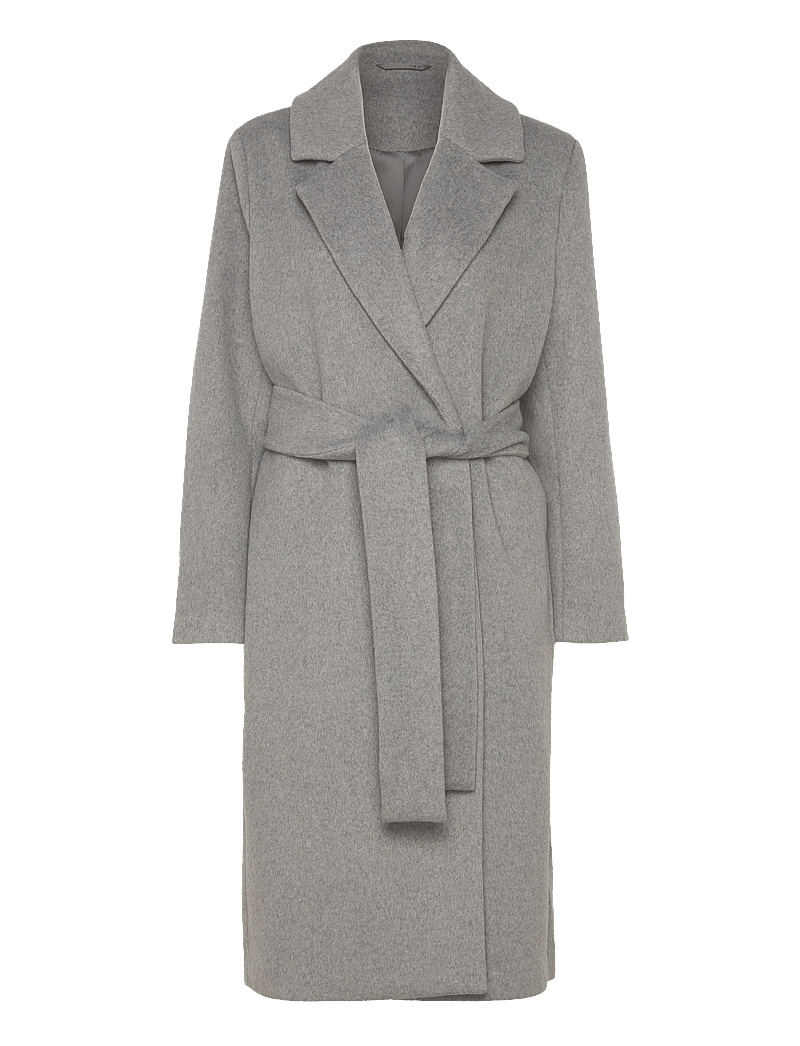 2NDDAY - 2ND Liviana - Classic Wool - kappor - light grey melange - 0