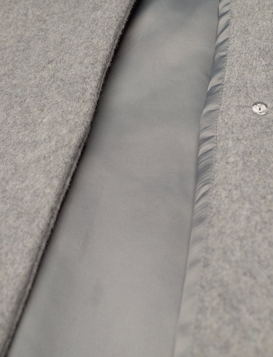 2NDDAY - 2ND Liviana - Classic Wool - frakker - light grey melange - 4