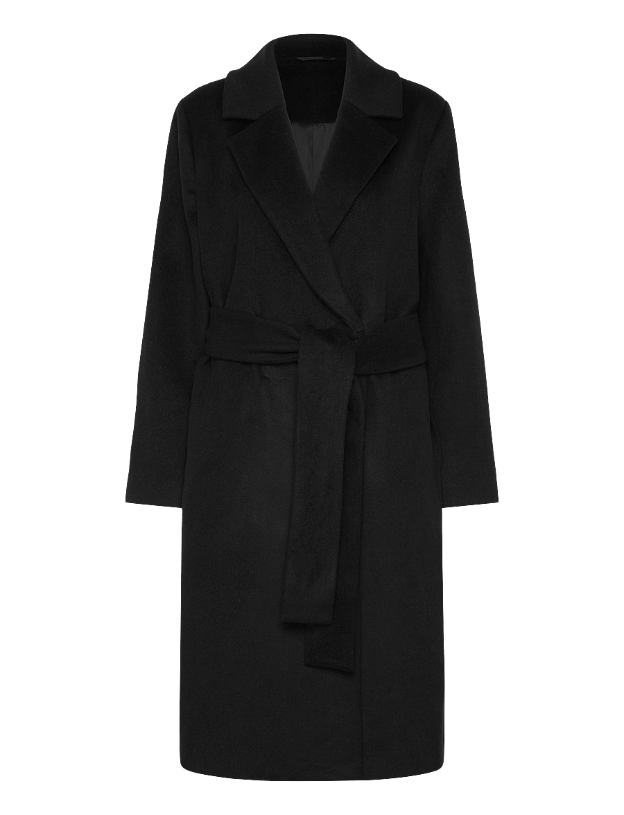 2NDDAY - 2ND Liviana - Classic Wool - kápur - meteorite (black) - 0