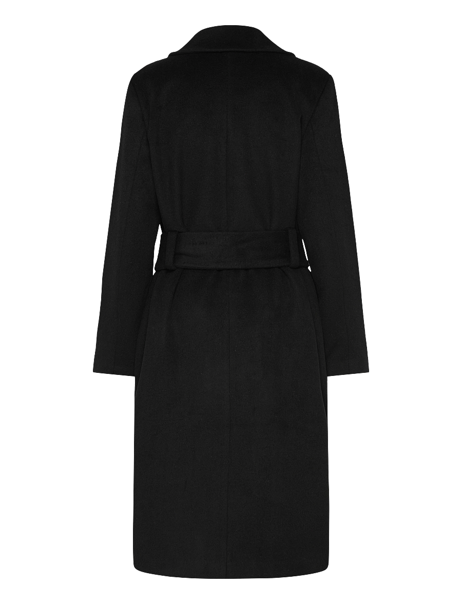 2NDDAY - 2ND Liviana - Classic Wool - kápur - meteorite (black) - 1