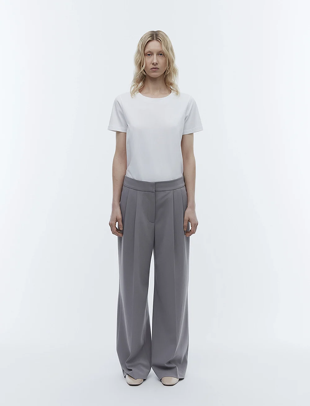 2NDDAY - 2ND Miles - Daily Sleek - kostymbyxor - silver filigree - 0