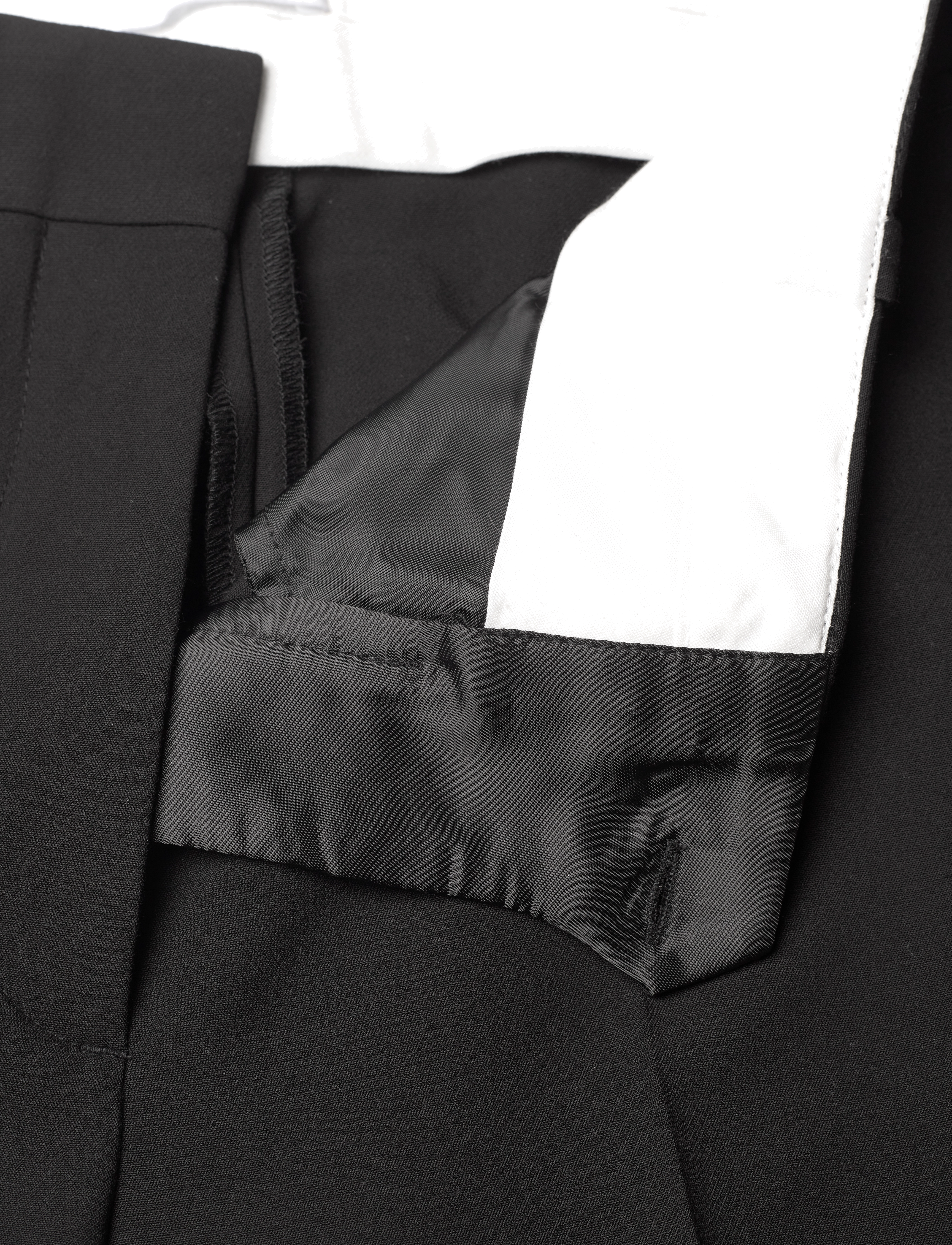 2NDDAY - 2ND Anny - Attired Suiting - kostymbyxor - meteorite (black) - 3