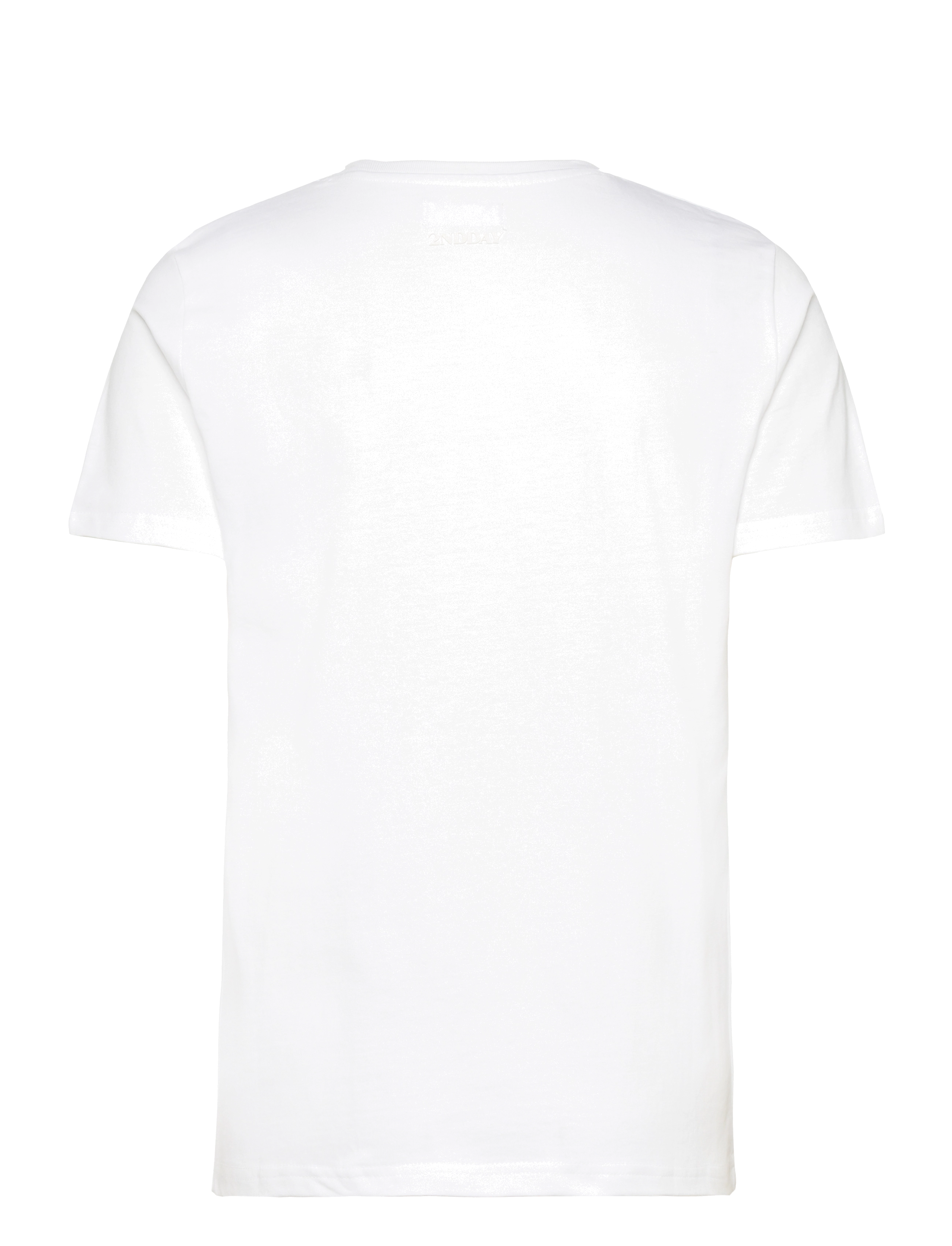 2NDDAY - 2ND Frosty TT - Midweight Jersey - t-shirts - 114001 brilliant white - 2