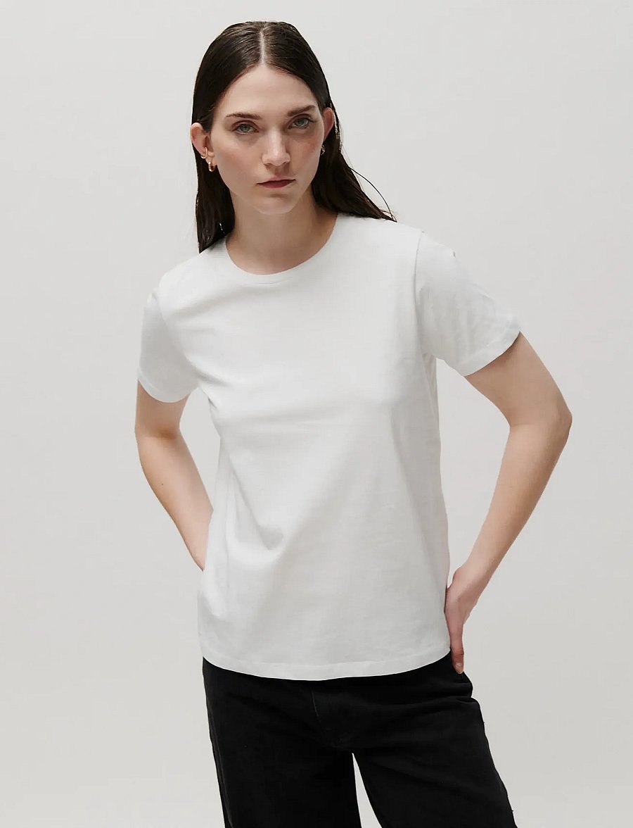 2NDDAY - 2ND Frosty TT - Midweight Jersey - t-shirts - 114001 brilliant white - 0