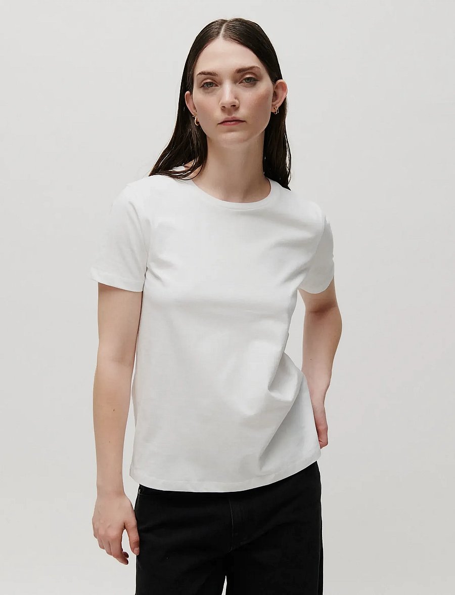2NDDAY - 2ND Frosty TT - Midweight Jersey - t-shirts - 114001 brilliant white - 3