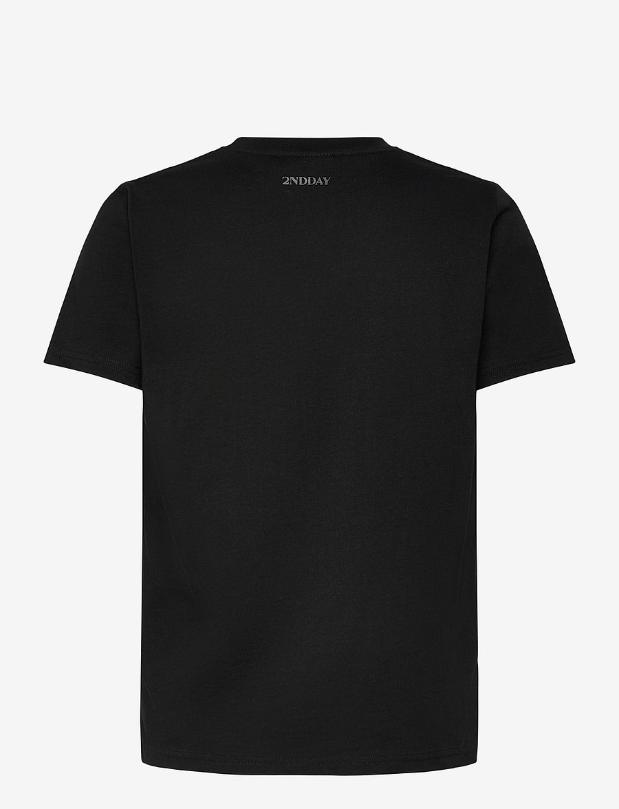 2NDDAY - 2ND Frosty TT - Midweight Jersey - t-shirts - 190303 black - 2