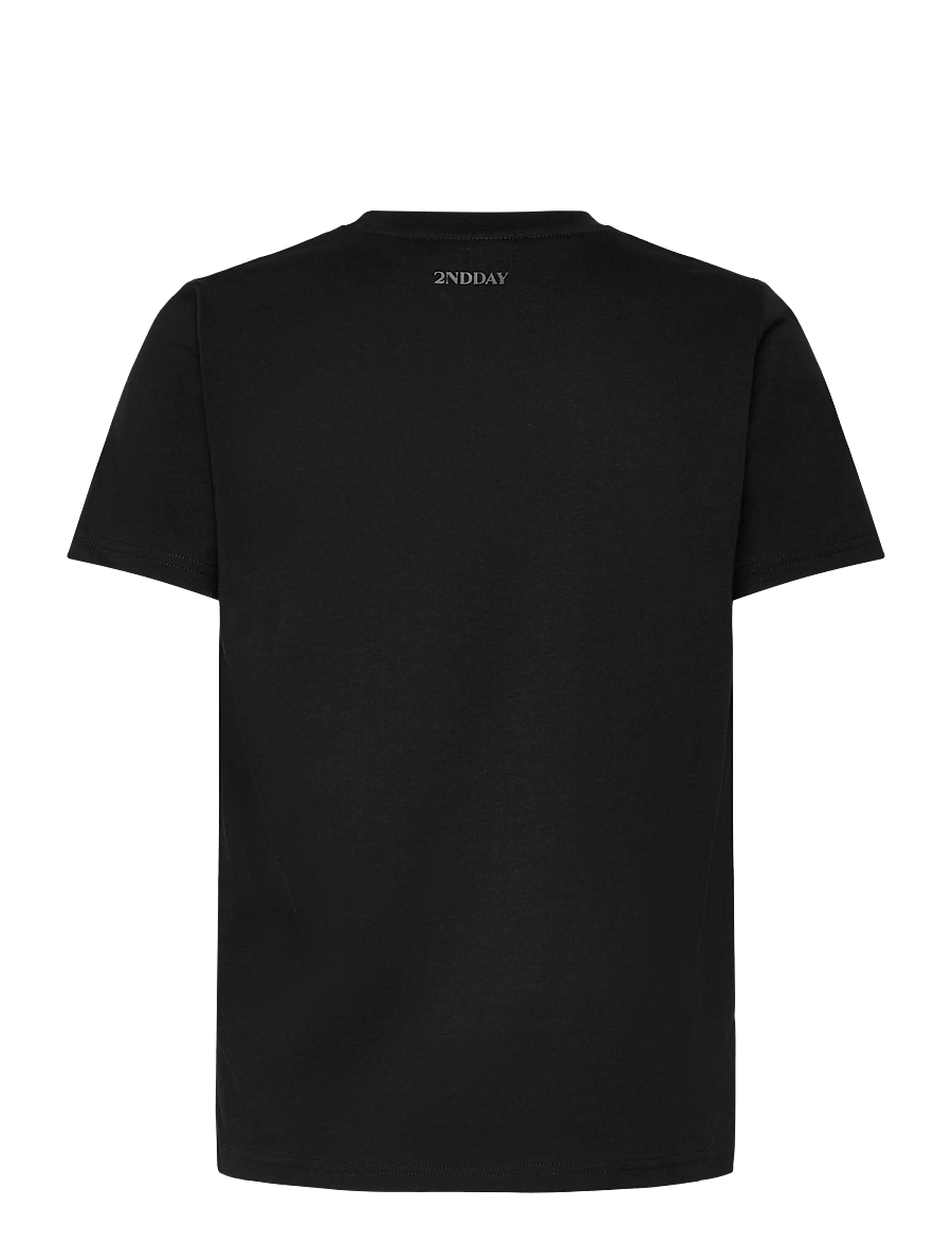 2NDDAY - 2ND Frosty TT - Midweight Jersey - t-särgid - 190303 black - 2