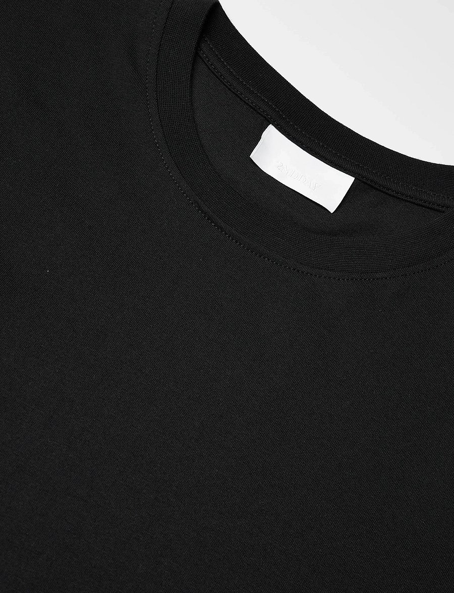 2NDDAY - 2ND Frosty TT - Midweight Jersey - t-särgid - 190303 black - 5