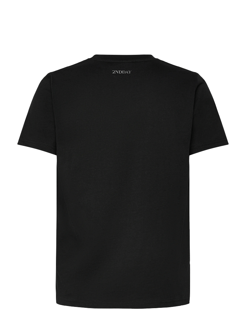 2NDDAY - 2ND Frosty TT - Midweight Jersey - t-shirts - black - 1