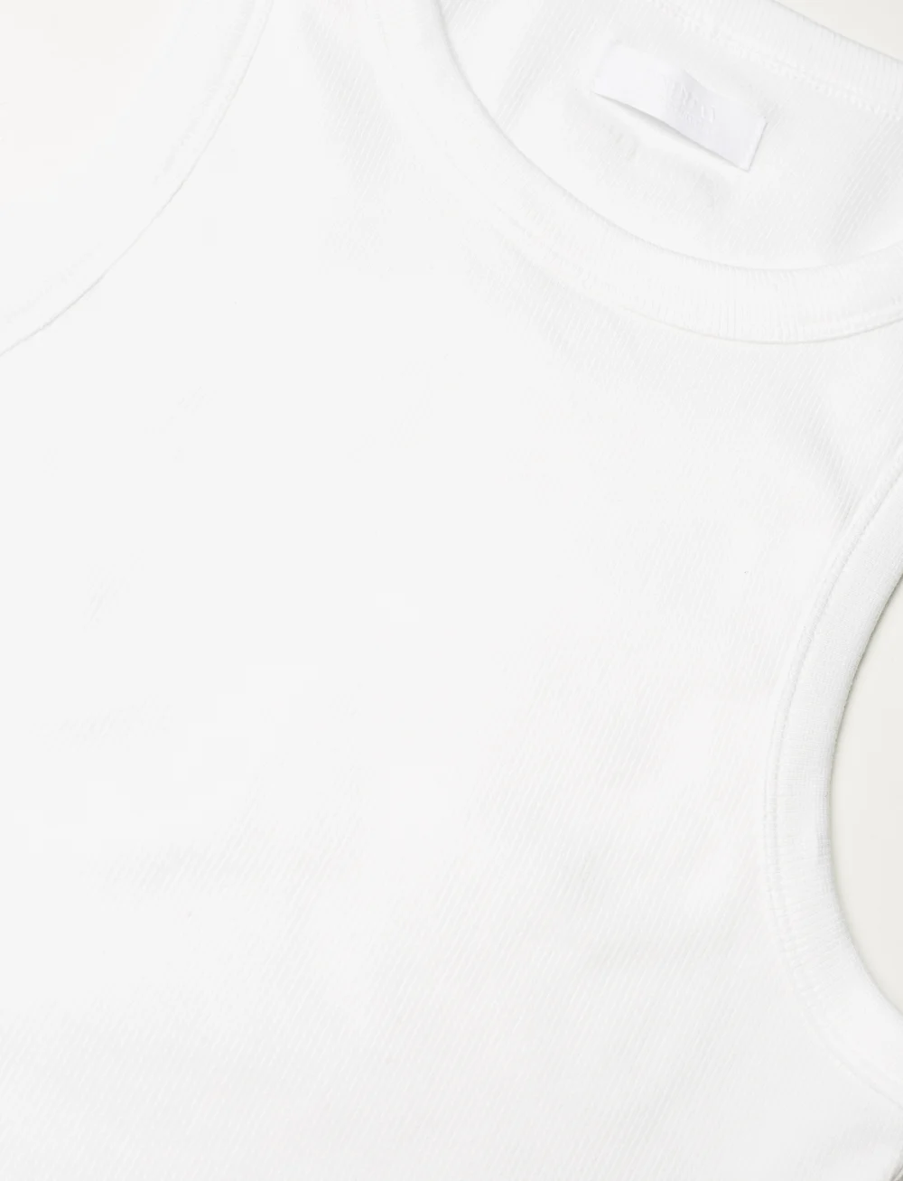2NDDAY - 2ND Purity TT - Daily Cotton Rib - Ærmeløse toppe - brilliant white - 2