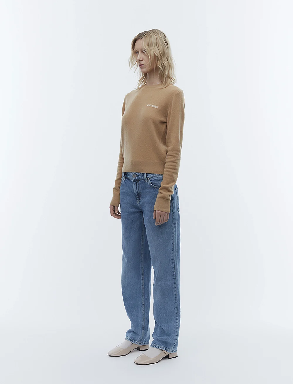 2NDDAY - 2ND Lance TT - Soft Wool Blend - striktrøjer - classic camel - 3