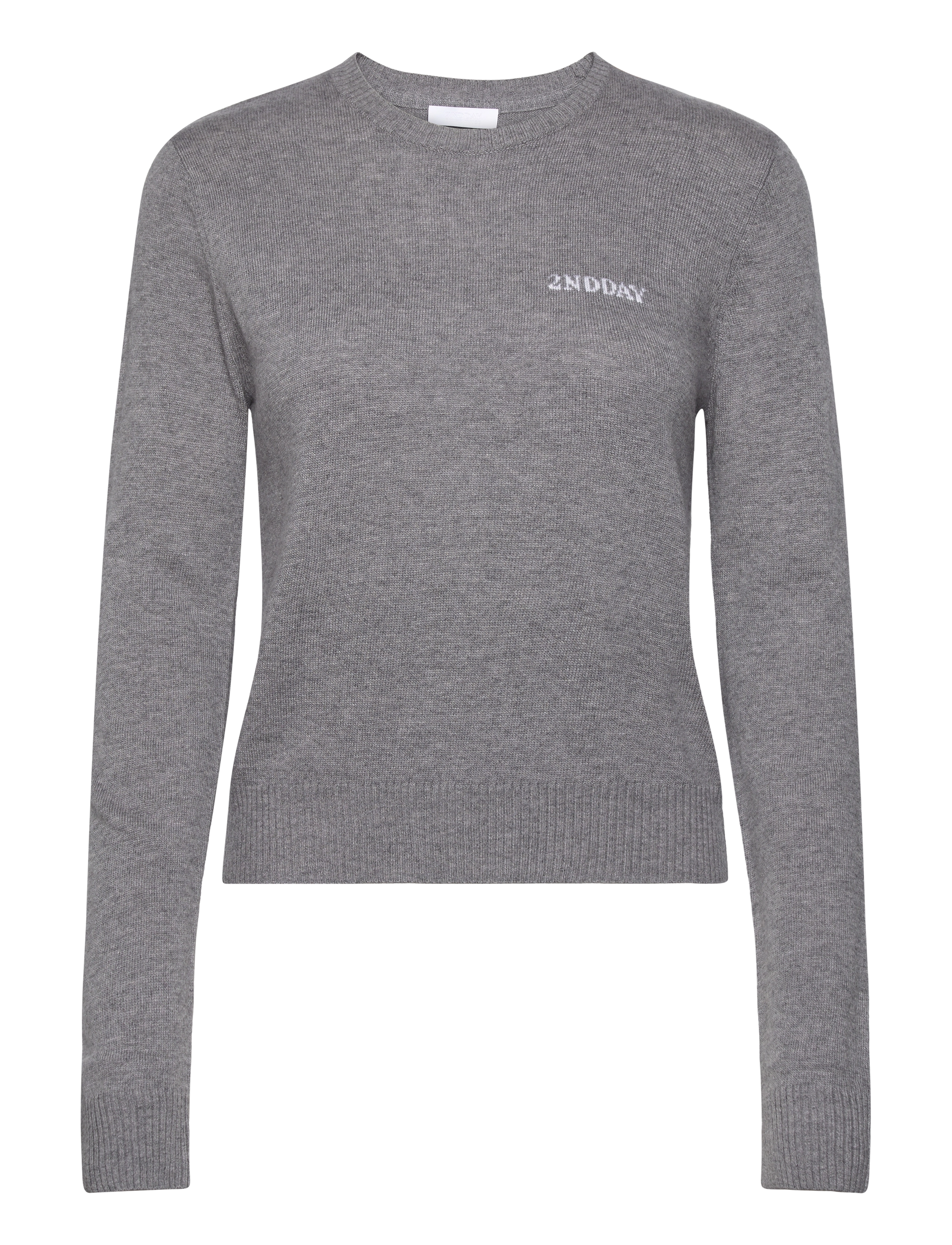 2NDDAY 2Nd Lance Tt - Soft Wolle Blend Grau - L - Damen